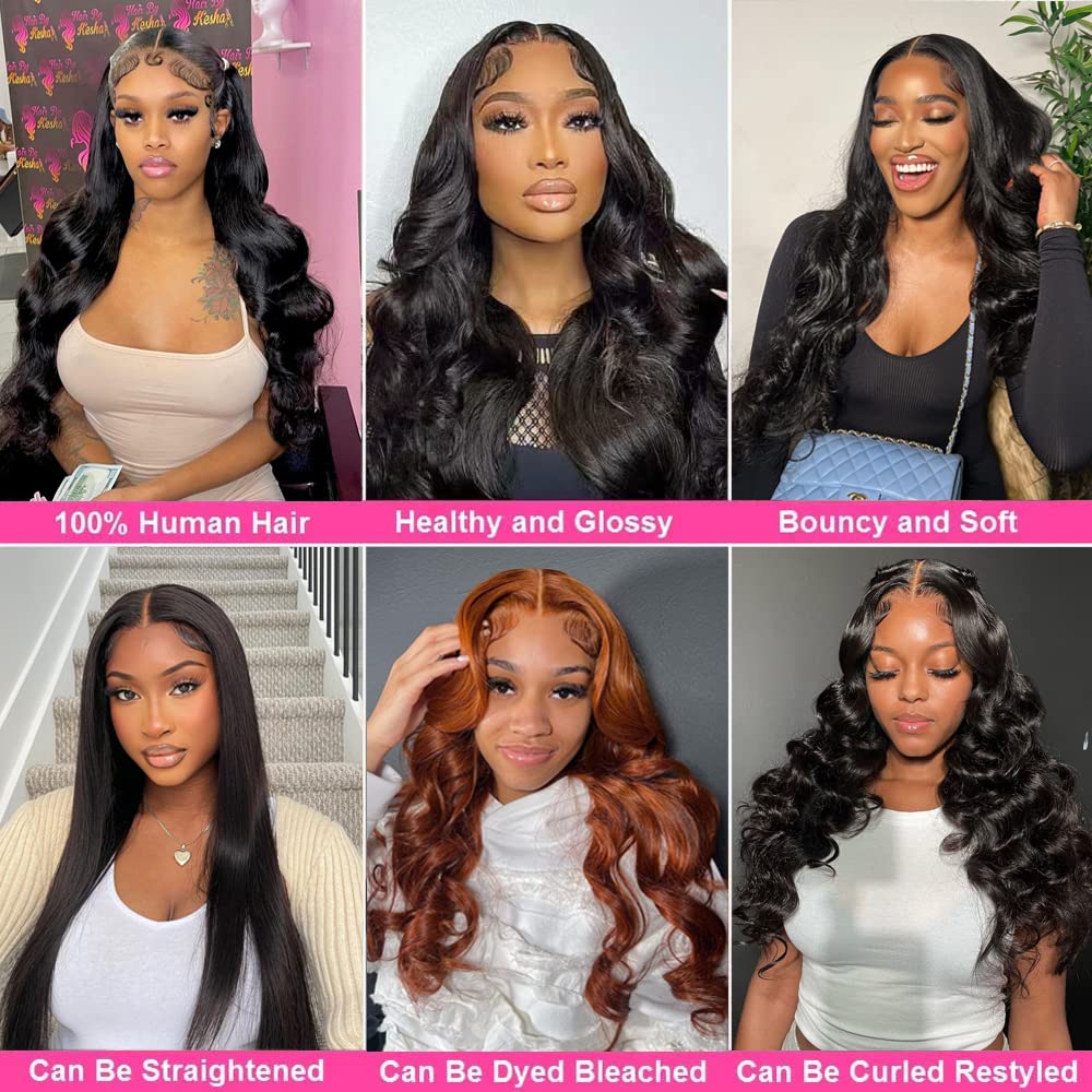 Body Wave Human Hair Bundles With Frontal Brazilian Bundles With Frontal Body Wave Frontal With Bundles Human Hair Body Wave Lac
