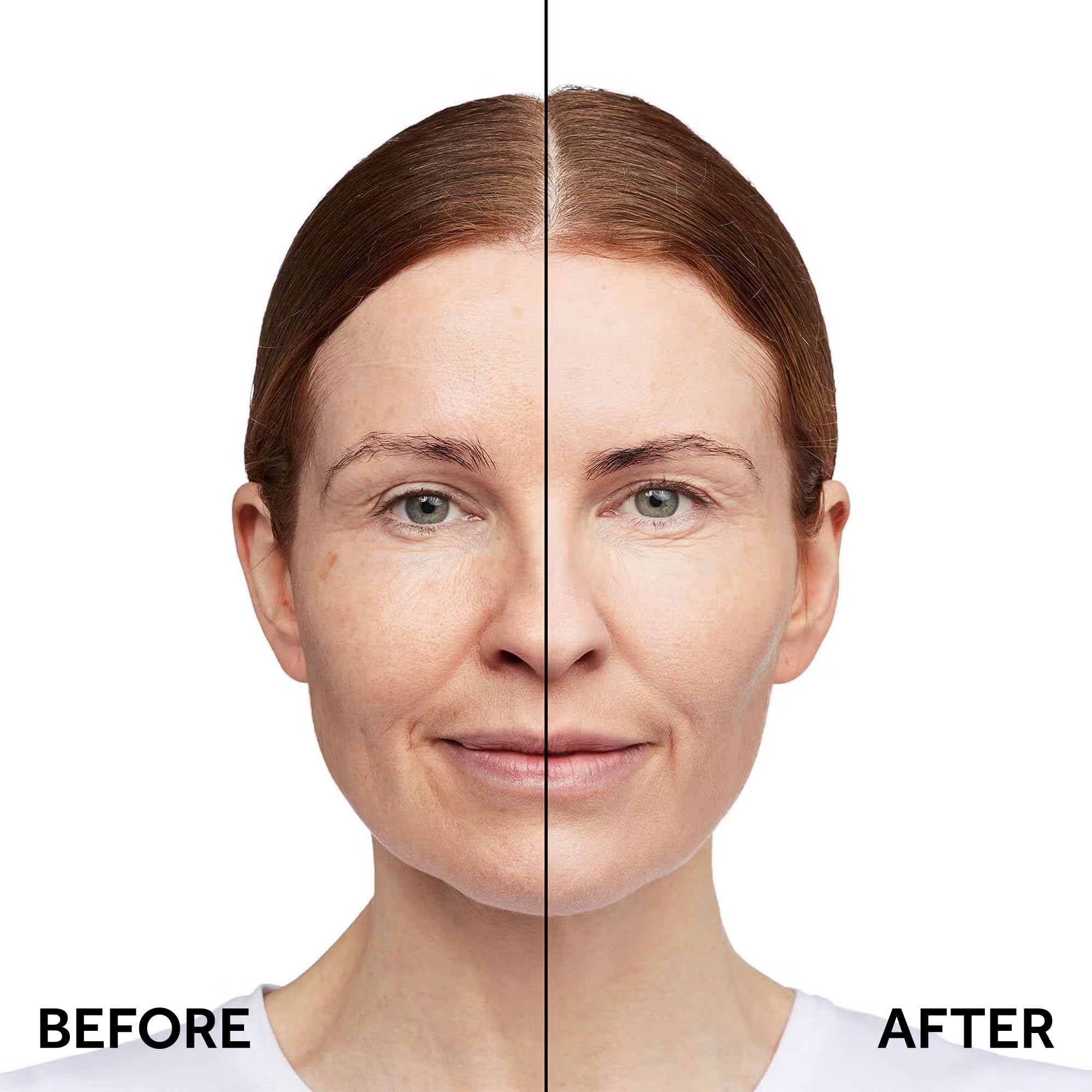 No7 Restore & Renew Multi Action Serum Foundation - Porcelain - Liquid Foundation Makeup With Vitamin C, Vitamin E & Collagen Fo