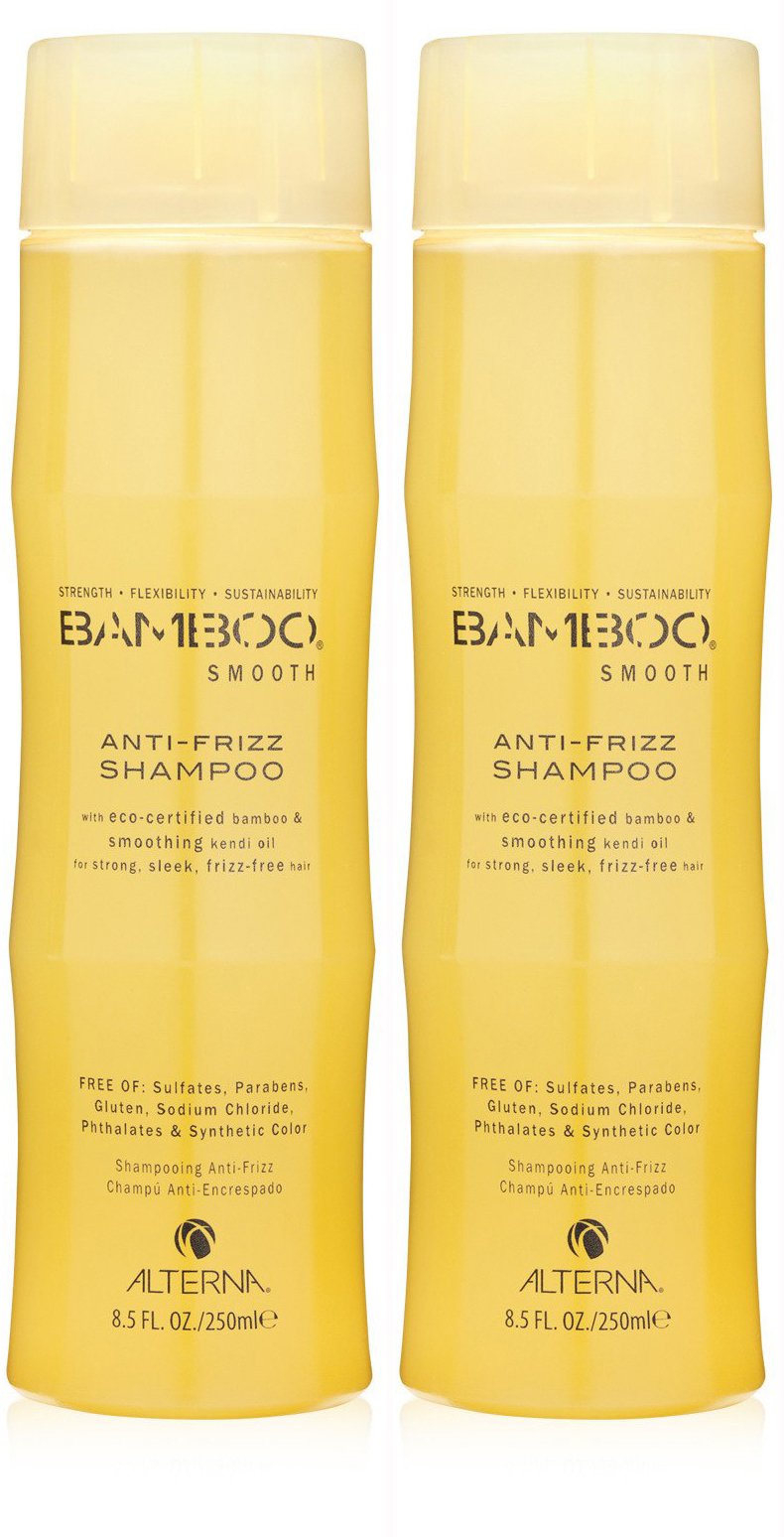 Bamboo Smooth Anti-Frizz Shampoo, 8.5-Ounce (2-Pack)