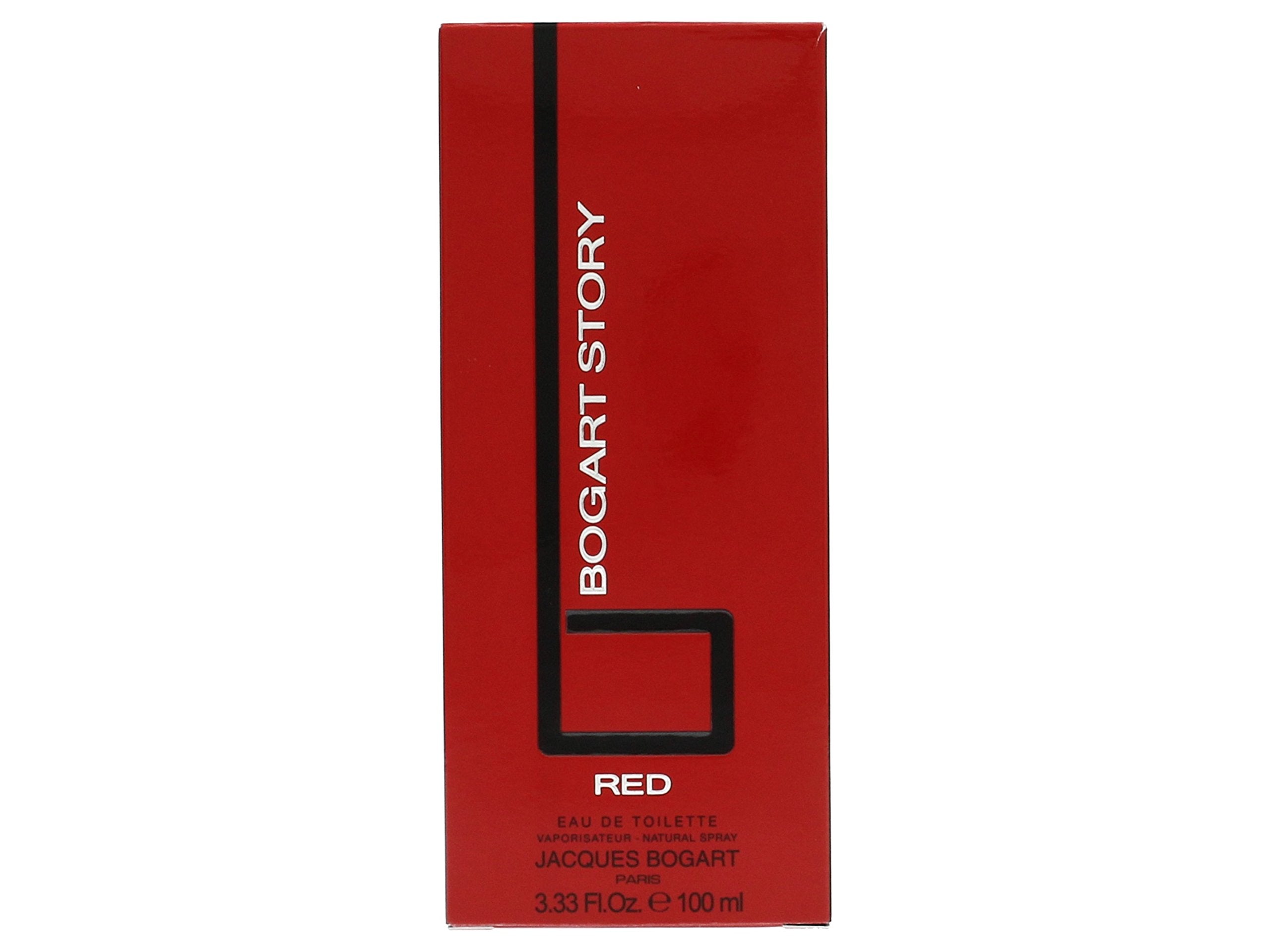 Bogart Story Red By Jacques Bogart, 3.4 Oz Eau De Toilette Spray For Men