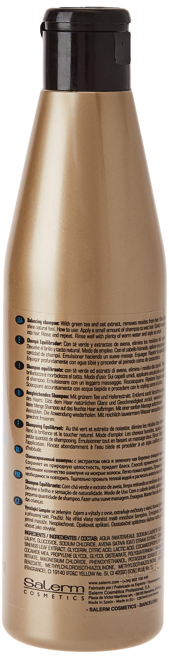 Salerm Cosmetics Equilibrium Balancing Shampoo 250ml