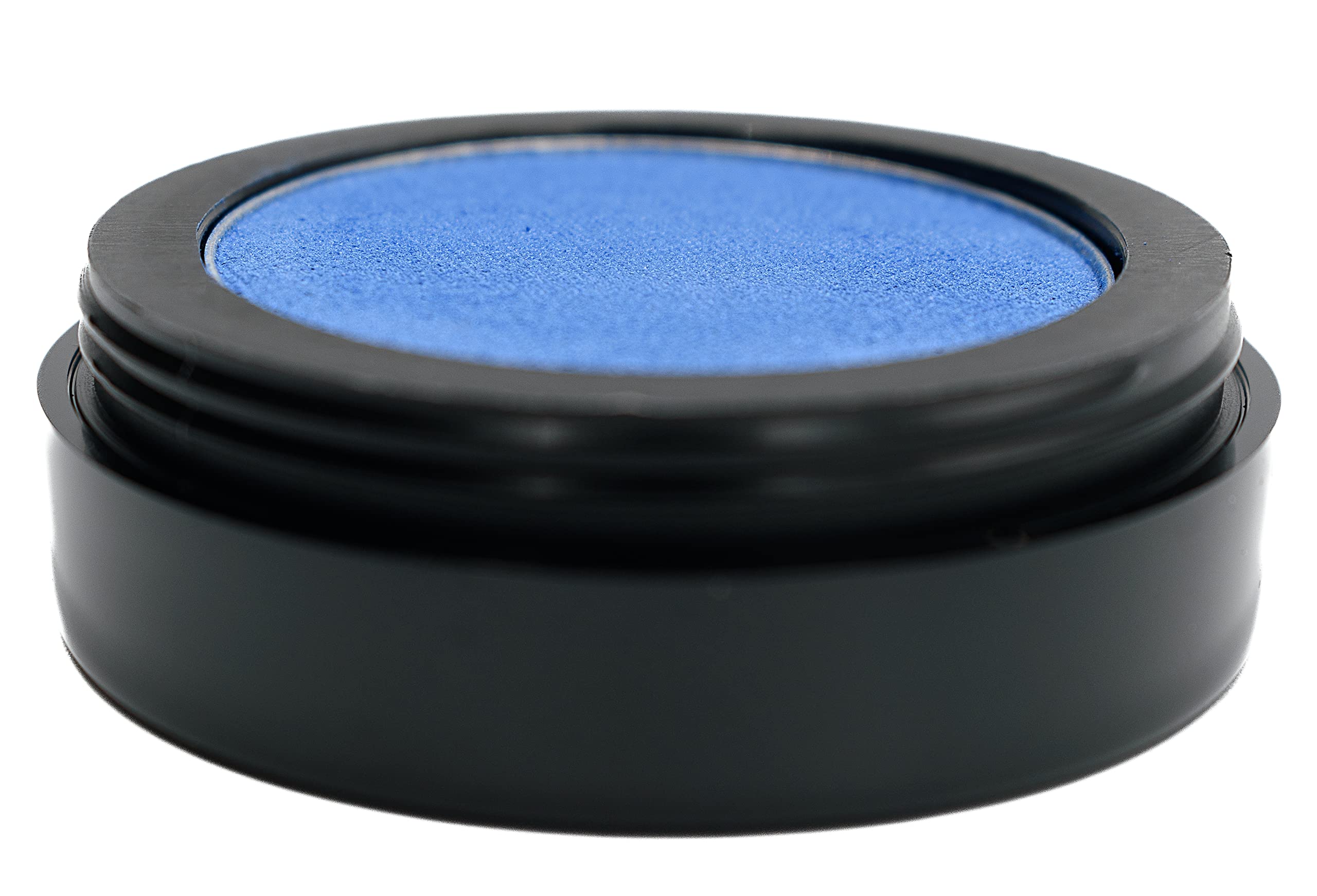Pure Ziva Tropical Classic Blue Shimmering Pressed Powder Single Vegan Eyeshadow; Talc, Paraben & Cruelty Free