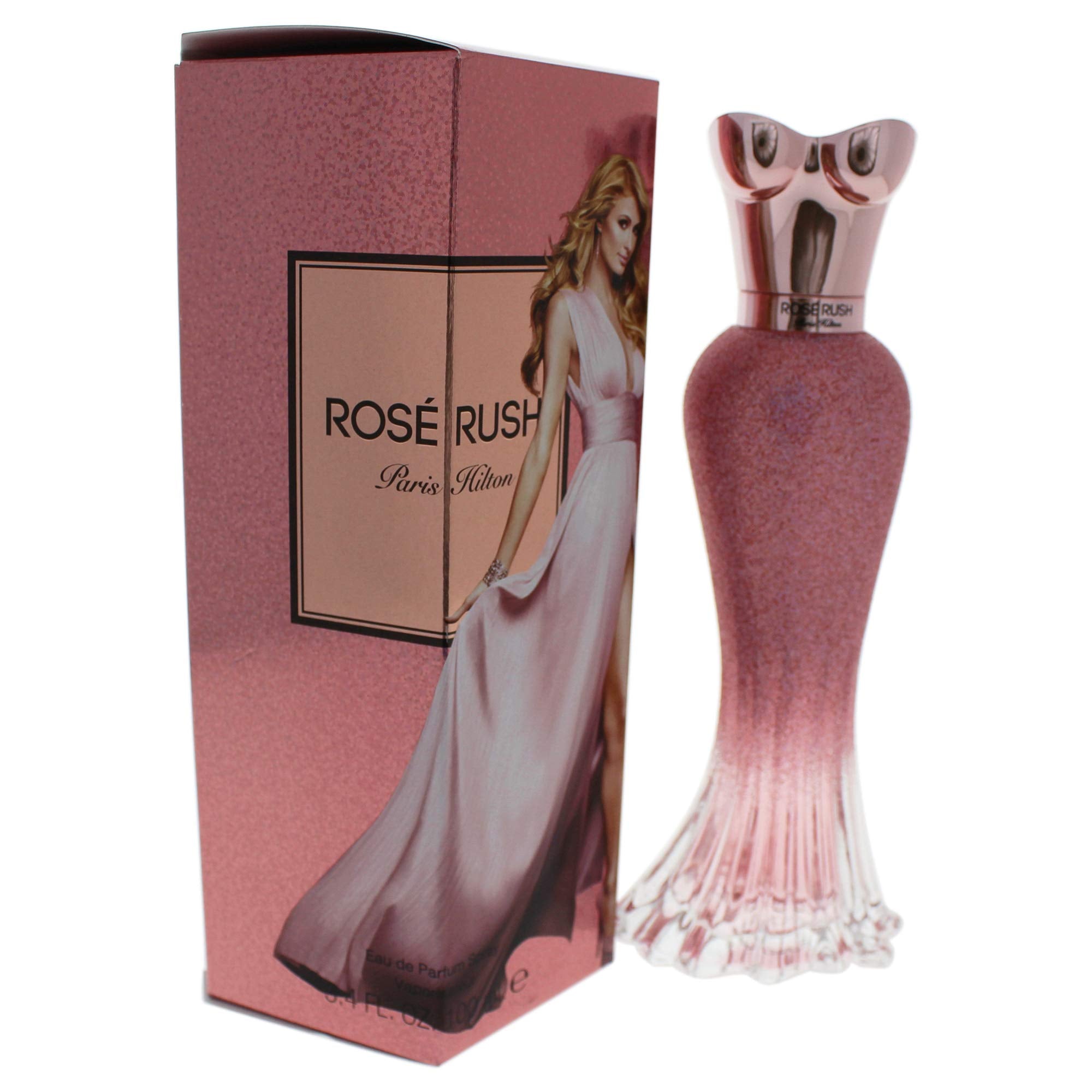 Paris Hilton Rose Rush Eau De Parfum Spray Perfume For Women  Floral And Fruity Fragrance  Notes Of Papaya, Peony, Cedar, And Wh