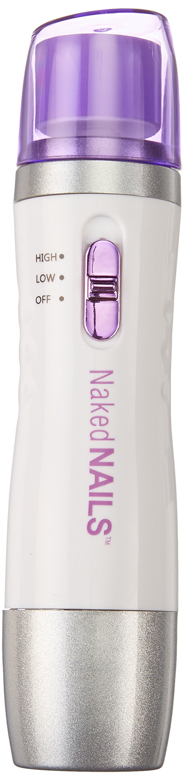 Finishing Touch Naked Nails Electronic Nail Care System, File/Buff and Shine Effortlessly