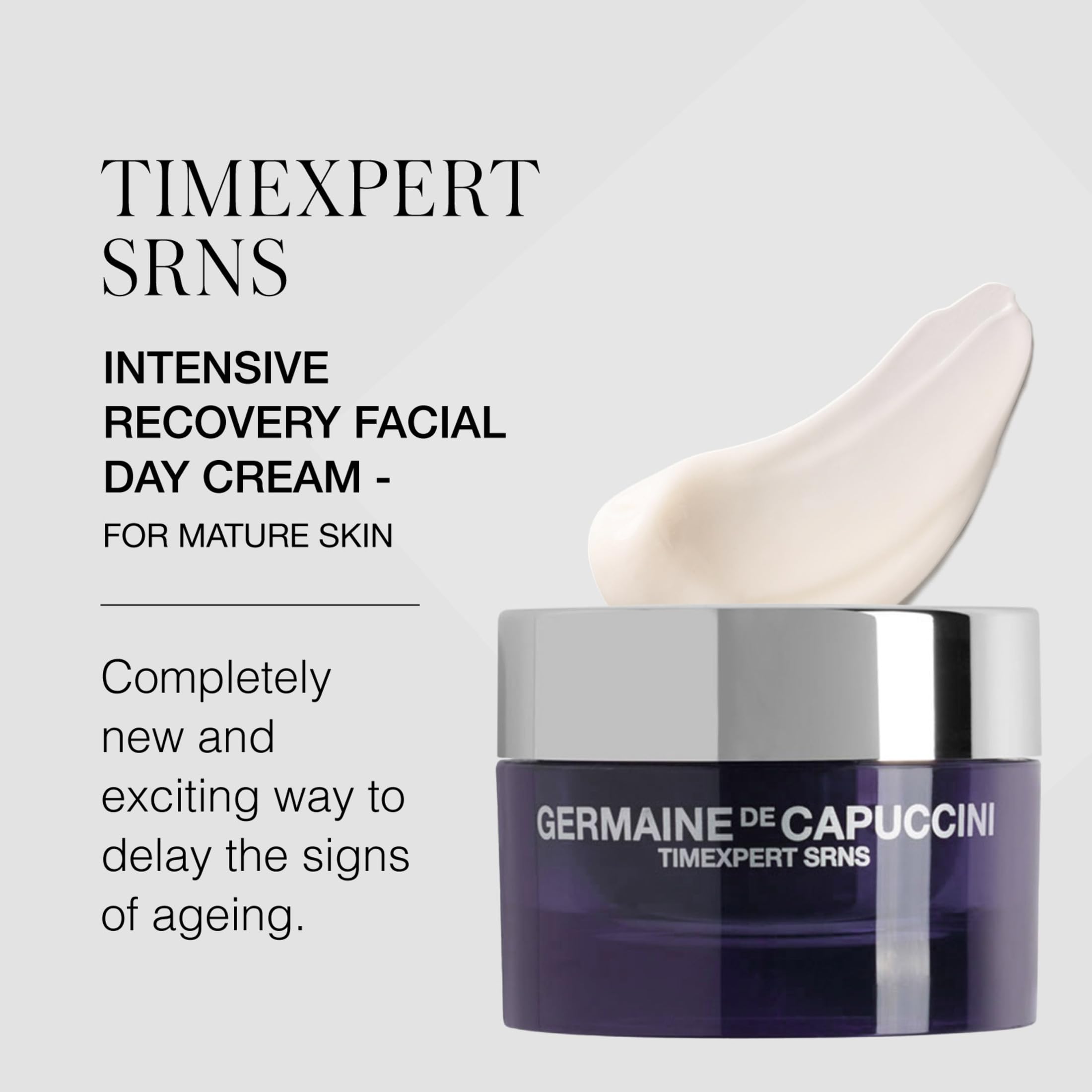 germaine de capuccini - Timexpert SRNS Intensive Recovery Facial Day cream - Essential Reinforcement for Mature Skin, treats Wri