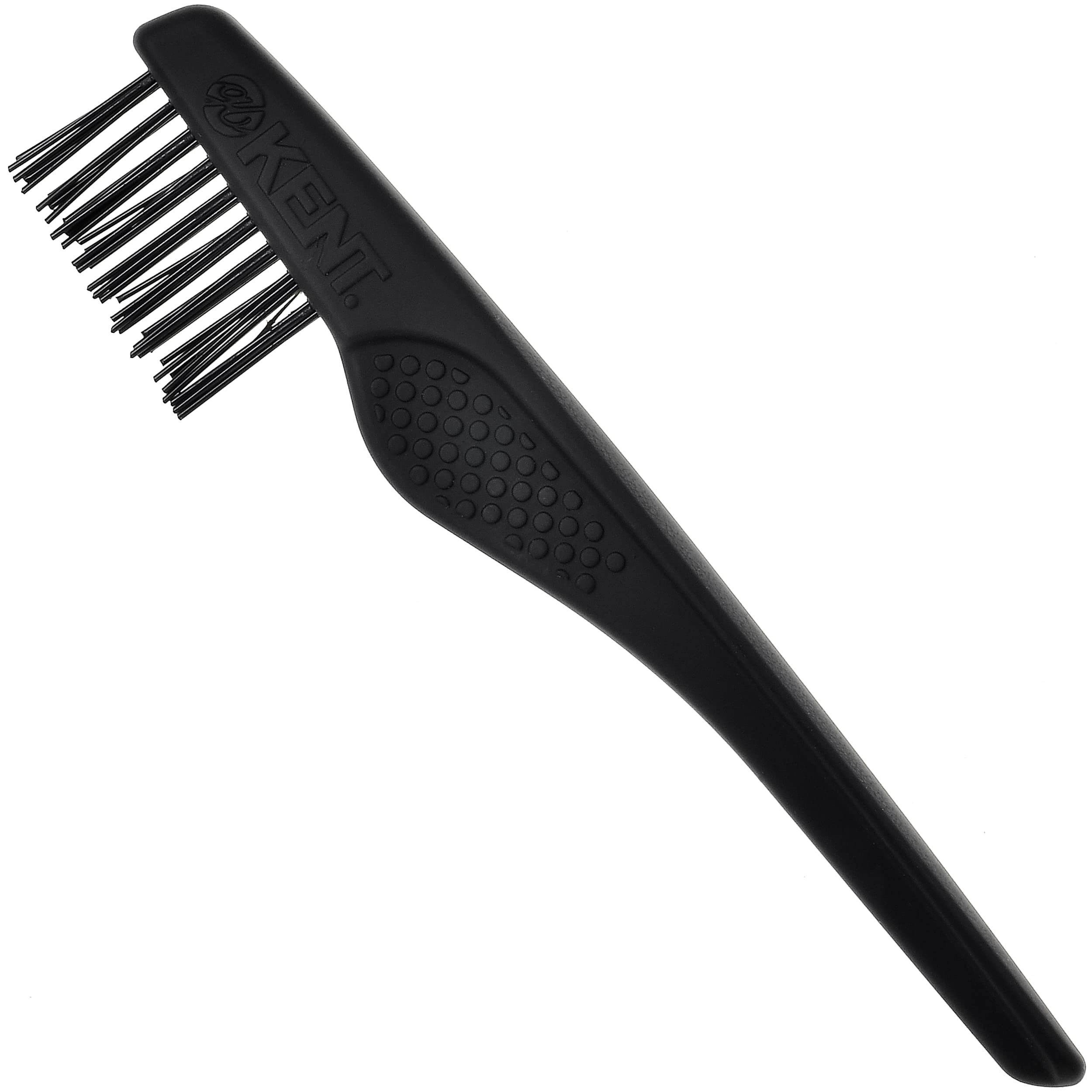 Kent LPC2 Brush Cleaning Rake Tool - Hair and Dandruff Remover for Brushes, Combs, and Grooming Tools
