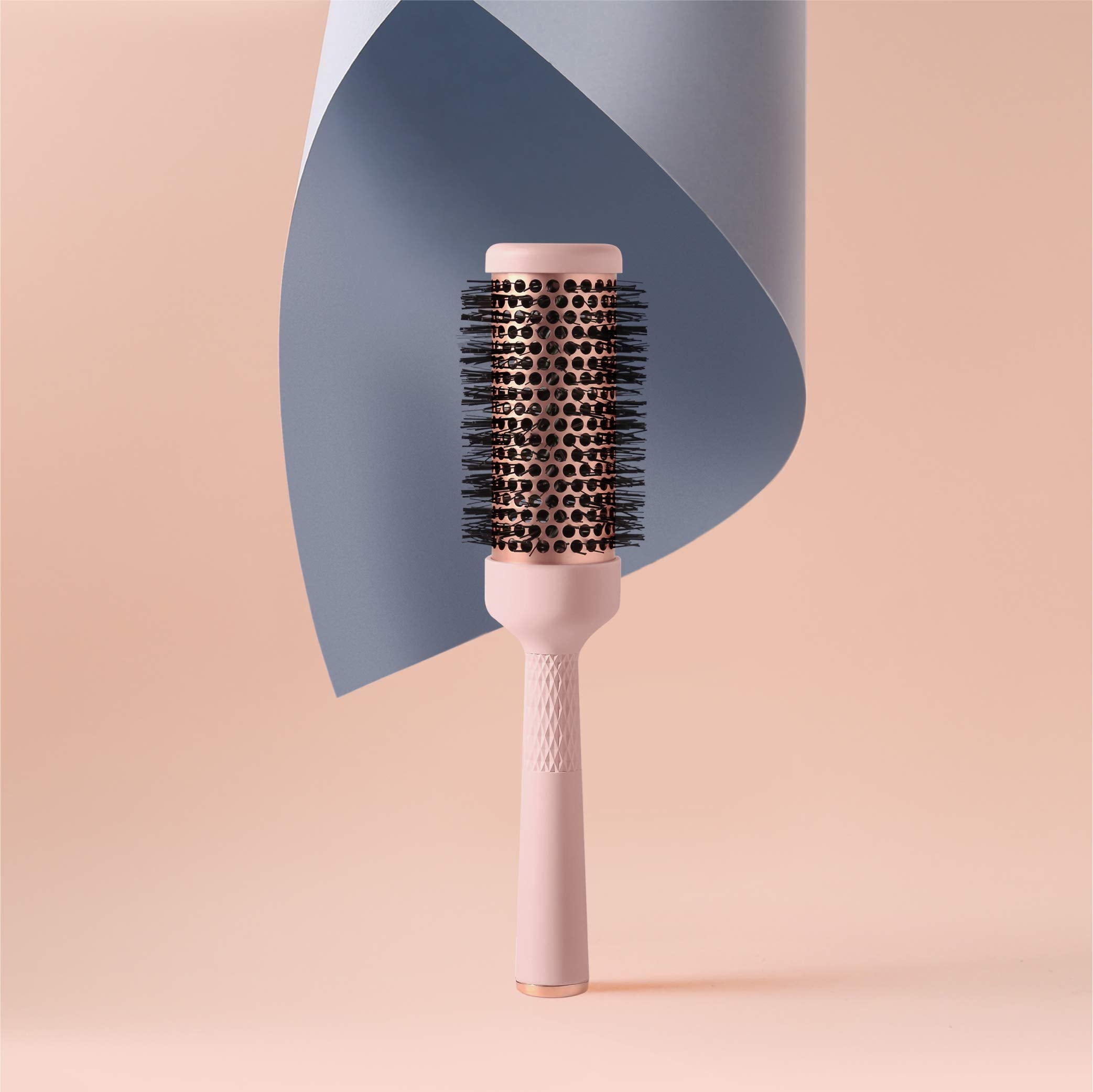 F3 Systems Magic Curling Thermal Brush, 1.7 Inch Ceramic/Ionic Barrel, Quick Styling, Self-Standing, Great for Blowouts and Waves