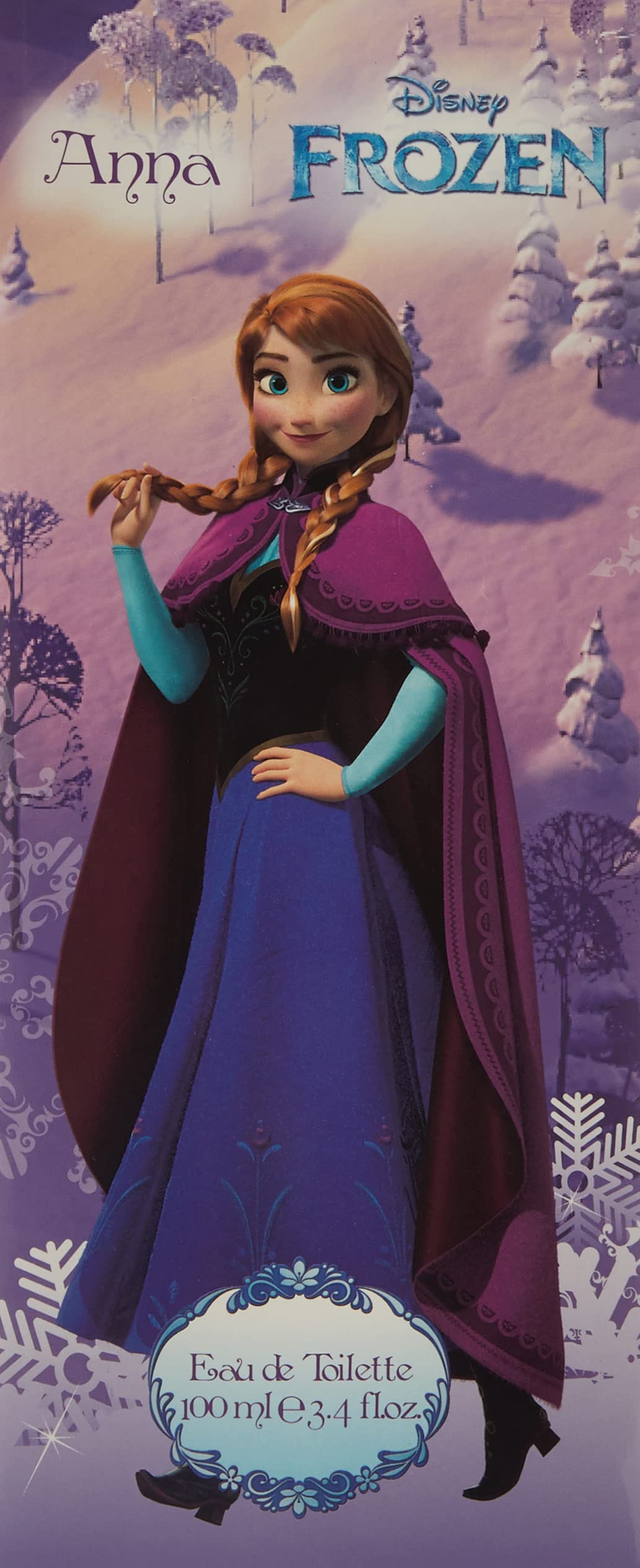 Frozen Anna By Disney, 3.4 Oz Eau De Toilette Spray For Girls
