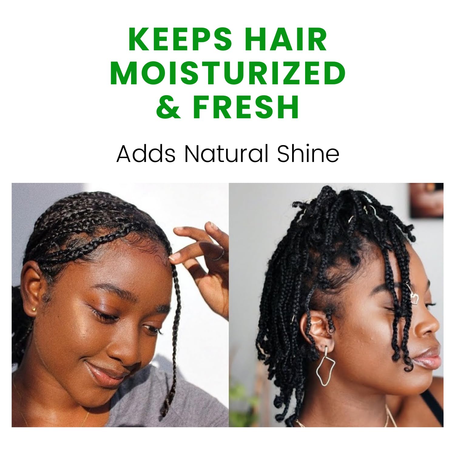 The Roots Naturelle Braid Sheen Braid Spray (Twin Pack (24 Fluid Ounces))