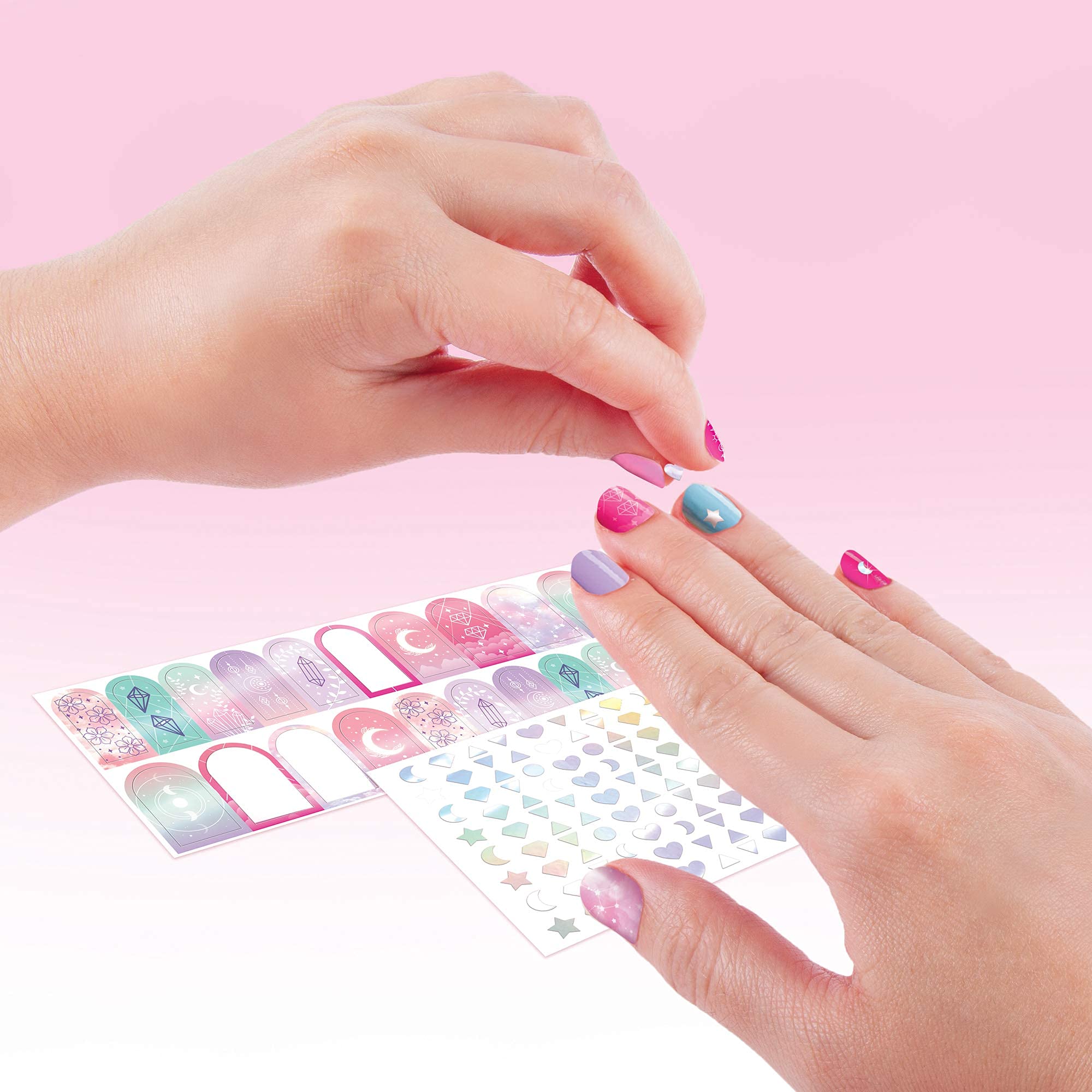 Make It Real Nail Dryer & Polish Set - 5 Vibrant Colors, Non-Toxic, Acrylic, Model 2509, Perfect for Girls & Teens