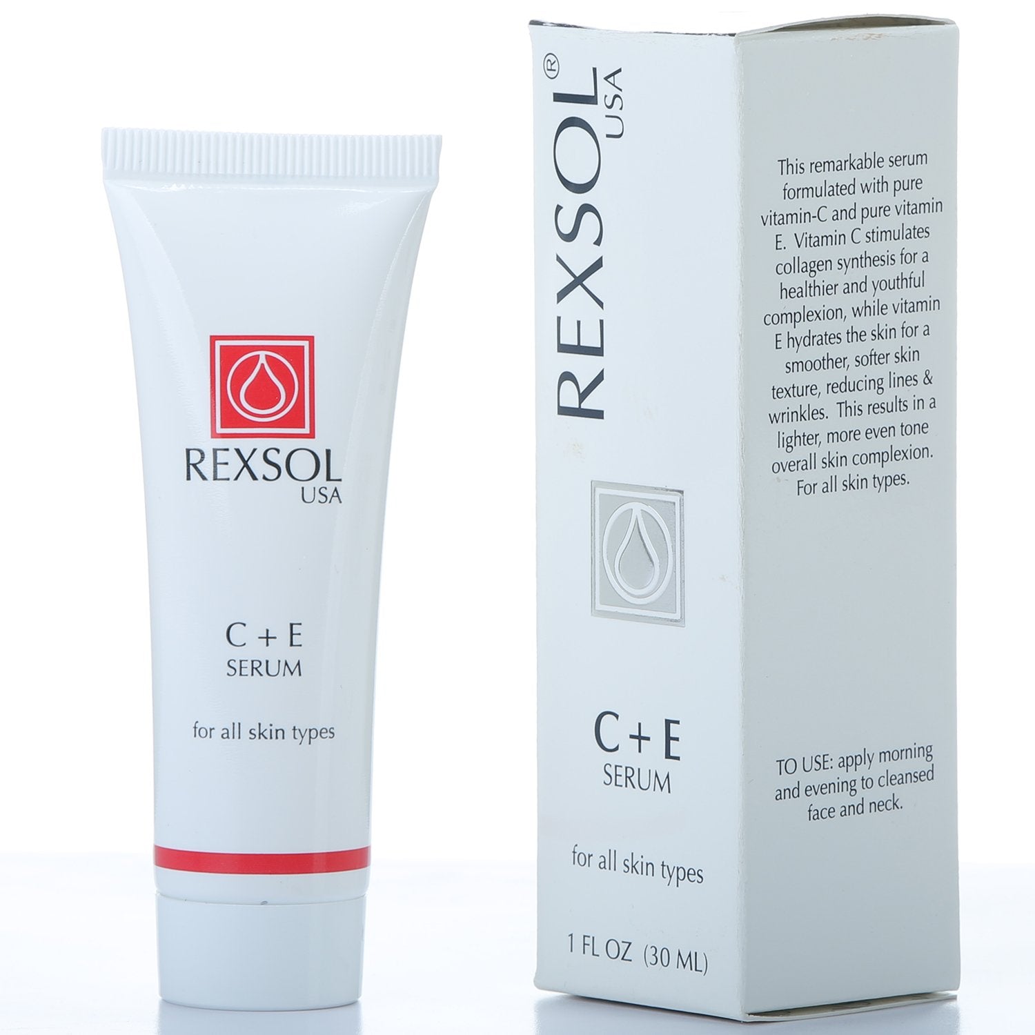 REXSOL CE Serum | Contains Vitamin C & Vitamin E | Helps minimize the appearance of first signs of aging | Enhances skin's youth