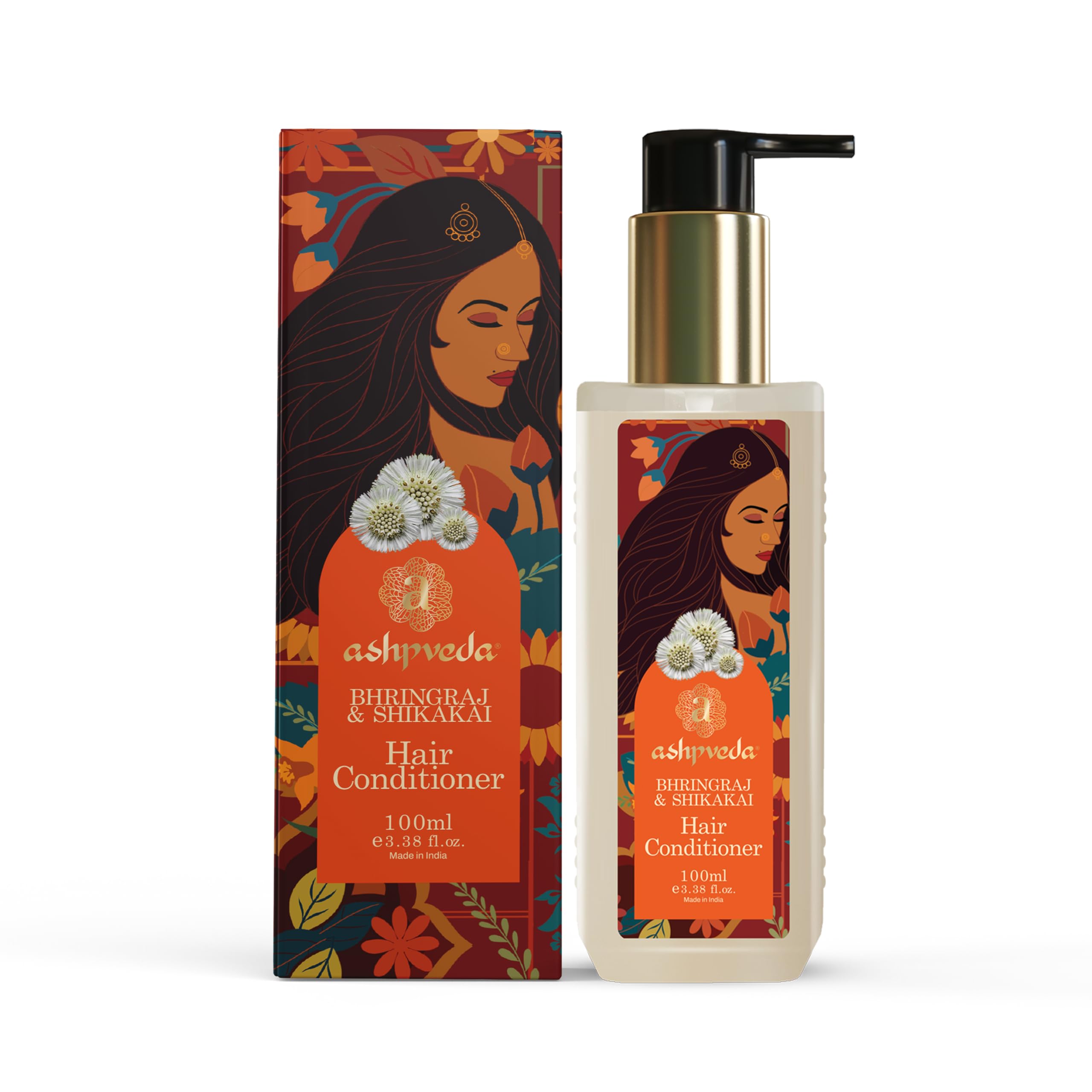 Ashpveda Shikakai & Bhringraj Hair Conditioner For Hair Fall (100Ml)
