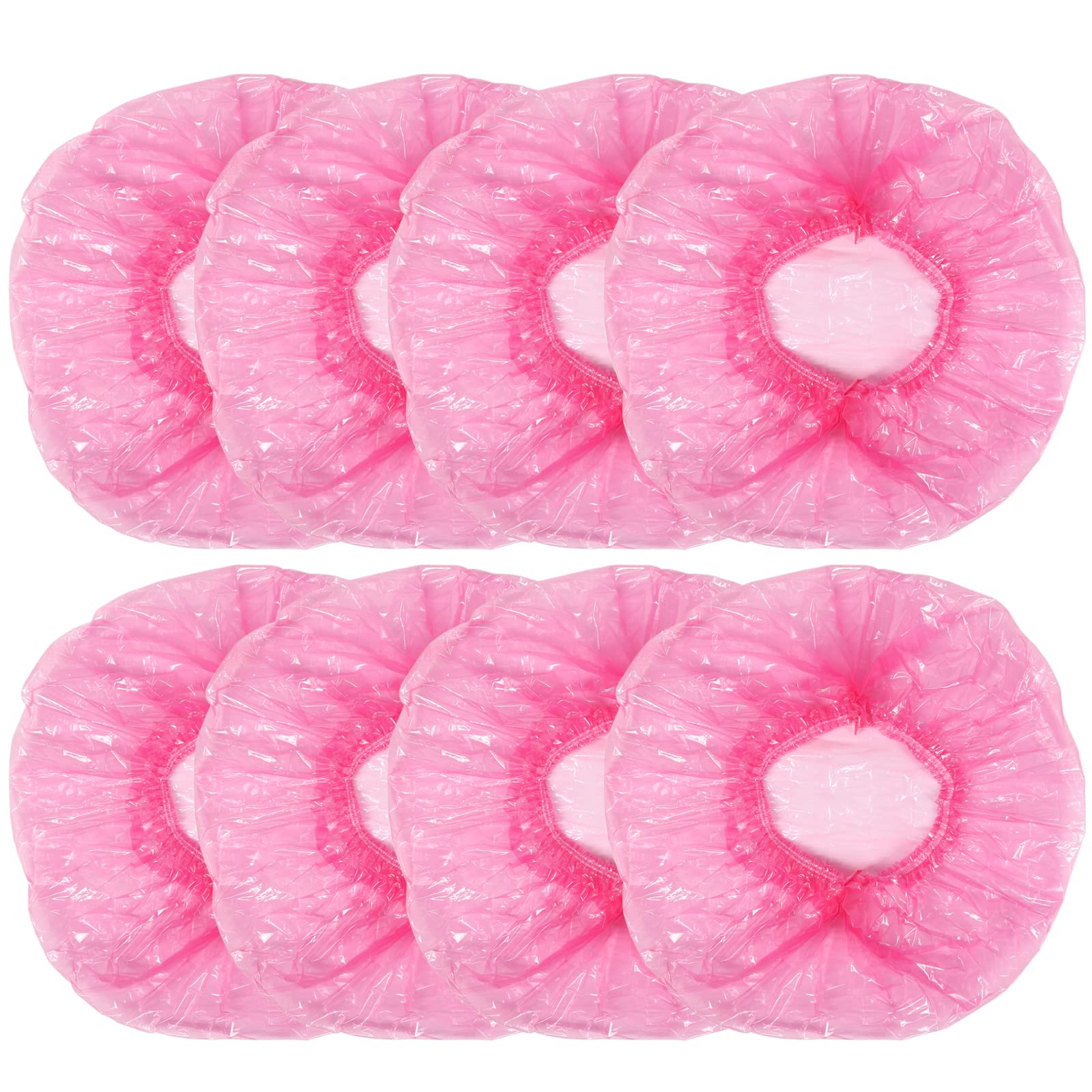 Shintop Disposable Shower Caps For Women,100 Packs Hair Caps Individually Wrapped With Large Elastic Bath Cap For Home, Hotel, H