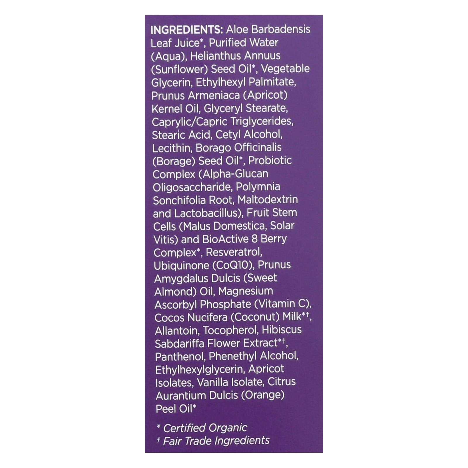 Andalou Naturals Apricot Probiotic Cleansing Milk, 6 Fl.Oz