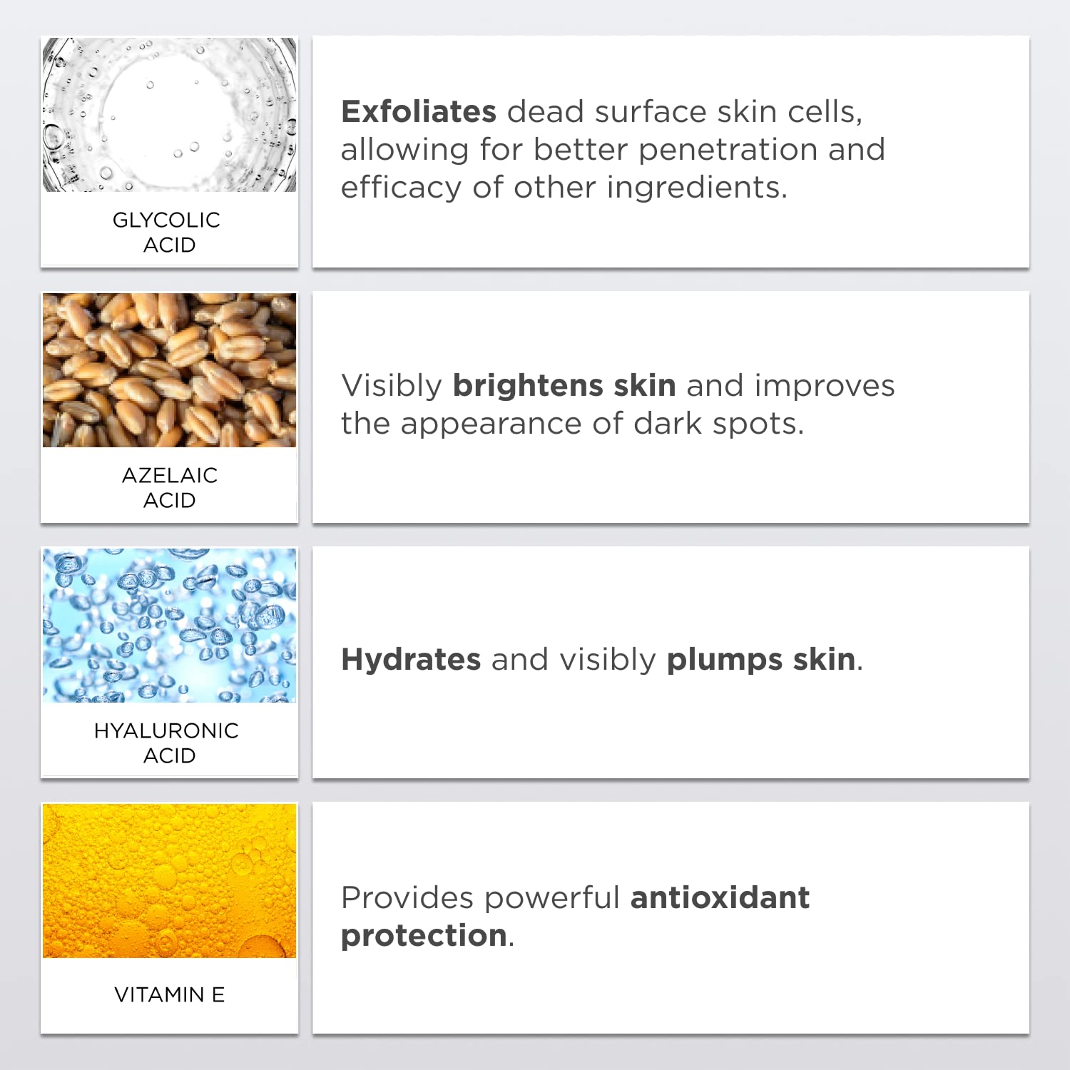 Glytone Enhance Brightening Serum - Hyaluronic Acid, 1.7 Free Acid Value Glycolic Acid, 8% Azelaic Acid - Visbily Reduce Discolo