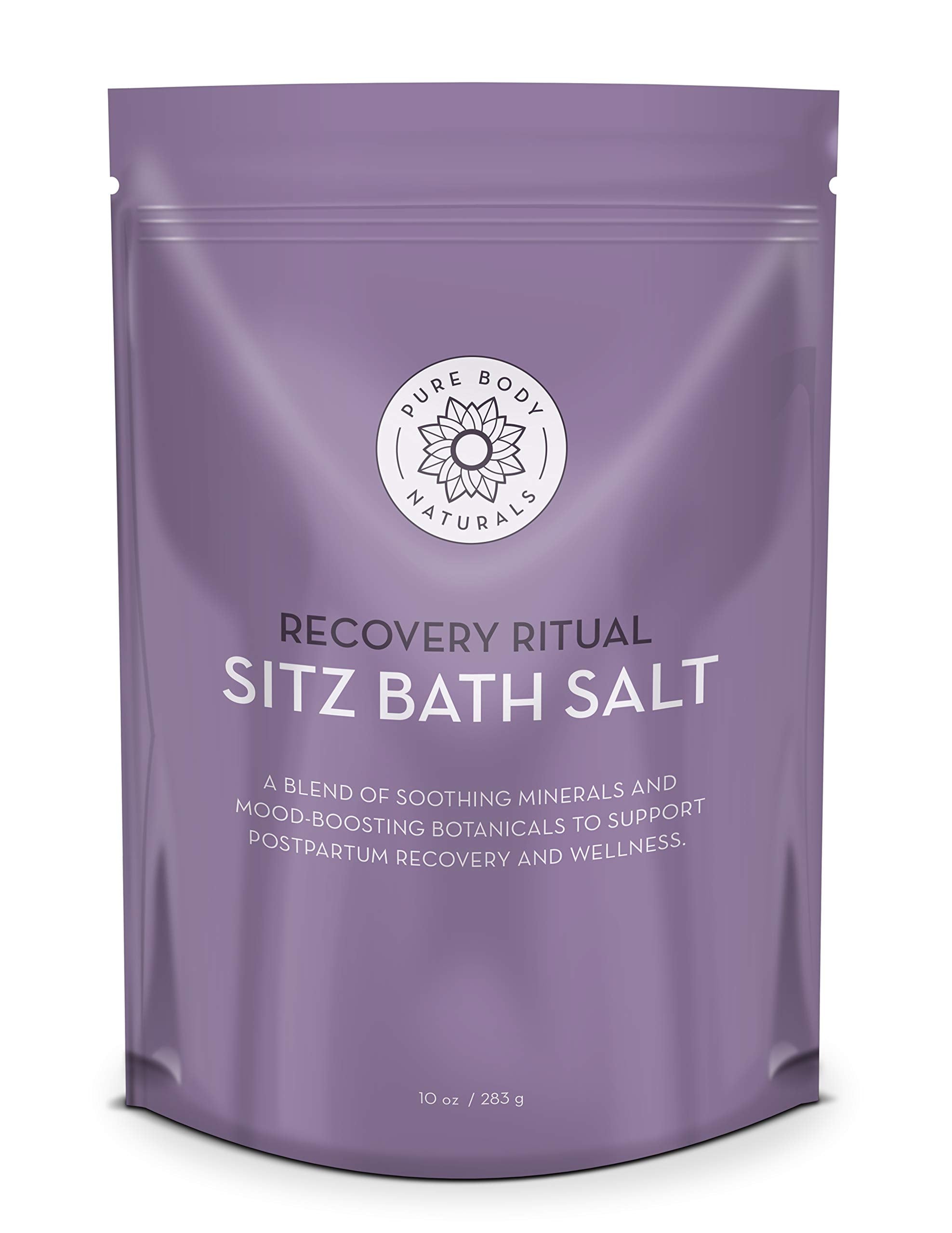 Sitz Bath Salt - Postpartum Care And Hemorrhoid Treatment - Natural Soak For Self Care And Hemmoroid Treatment - Post Partum Ess