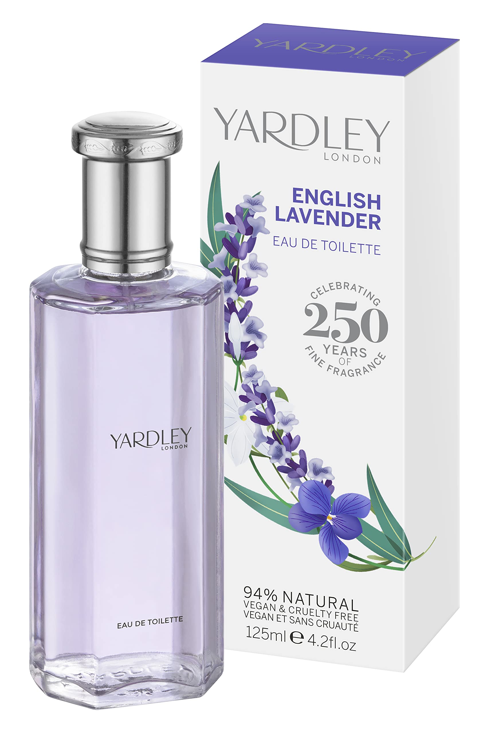 Yardley Of London English Lavender Eau de Toilette Spray for Women, 42 Ounce