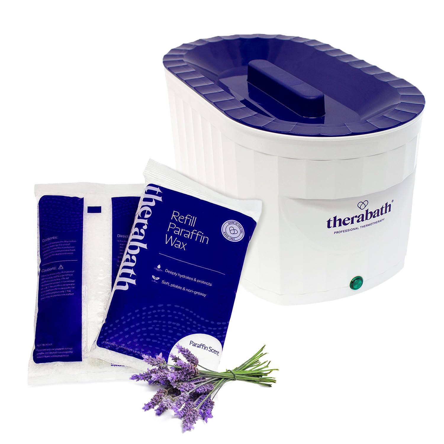 Therabath Professional Thermotherapy Paraffin Bath - Arthritis Treatment Relieves Muscle Stiffness - For Hands, Feet, Face And B
