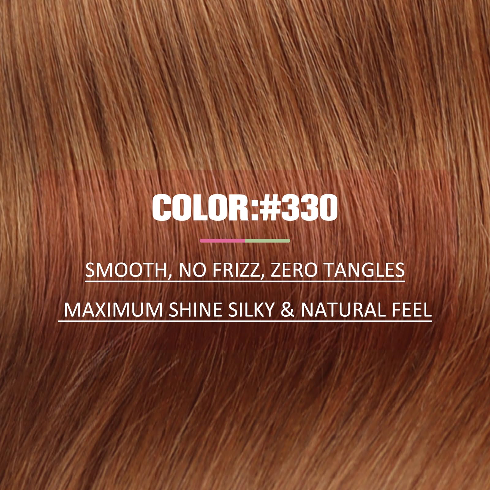 YoungSee Tape in Hair Extensions Human Hair Copper Human Hair Tape in Extensions Copper Tape in Human Hair Extensions 12Inch Sho