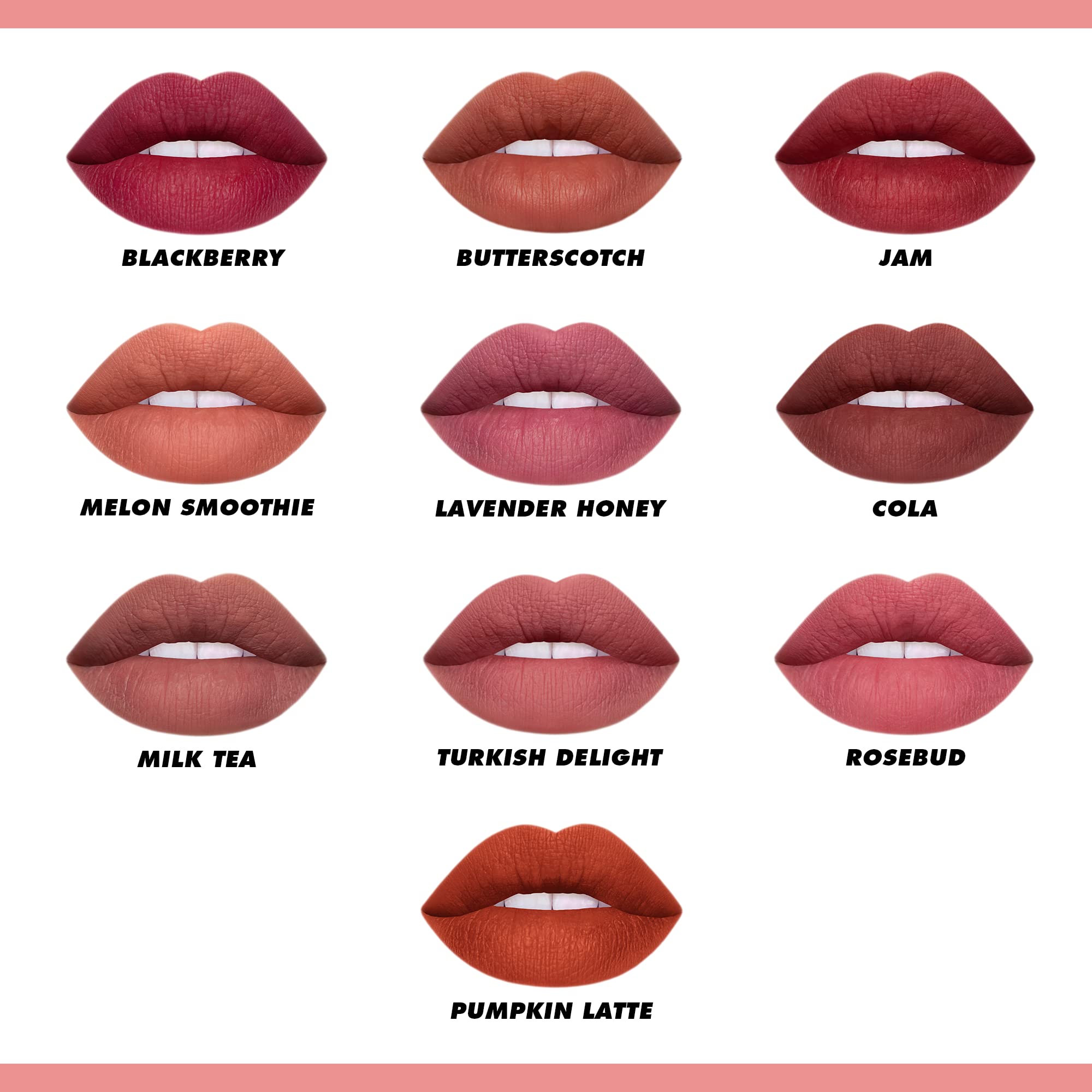 Lime Crime Plushies Soft Matte Lipstick - Jam (Deep Red) - Talc-Free, Paraben-Free, 1 Count - Blackberry Candy Scent, Long Lasting Comfort
