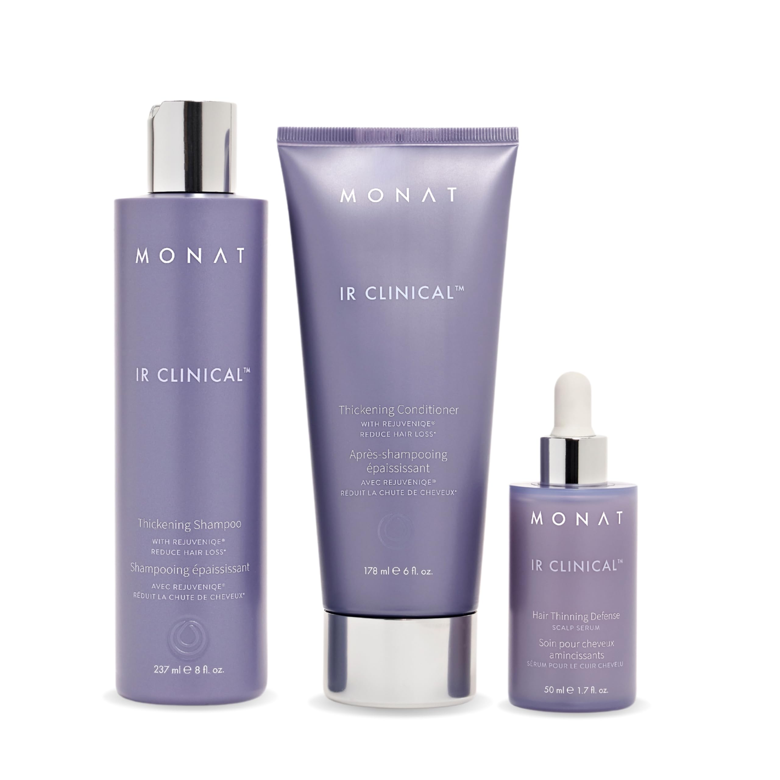 MONAT IR Clinical System Haircare Kit  Advanced Hair Restoration Kit with Effective Hair Strengthening Formula  Complete Hair 