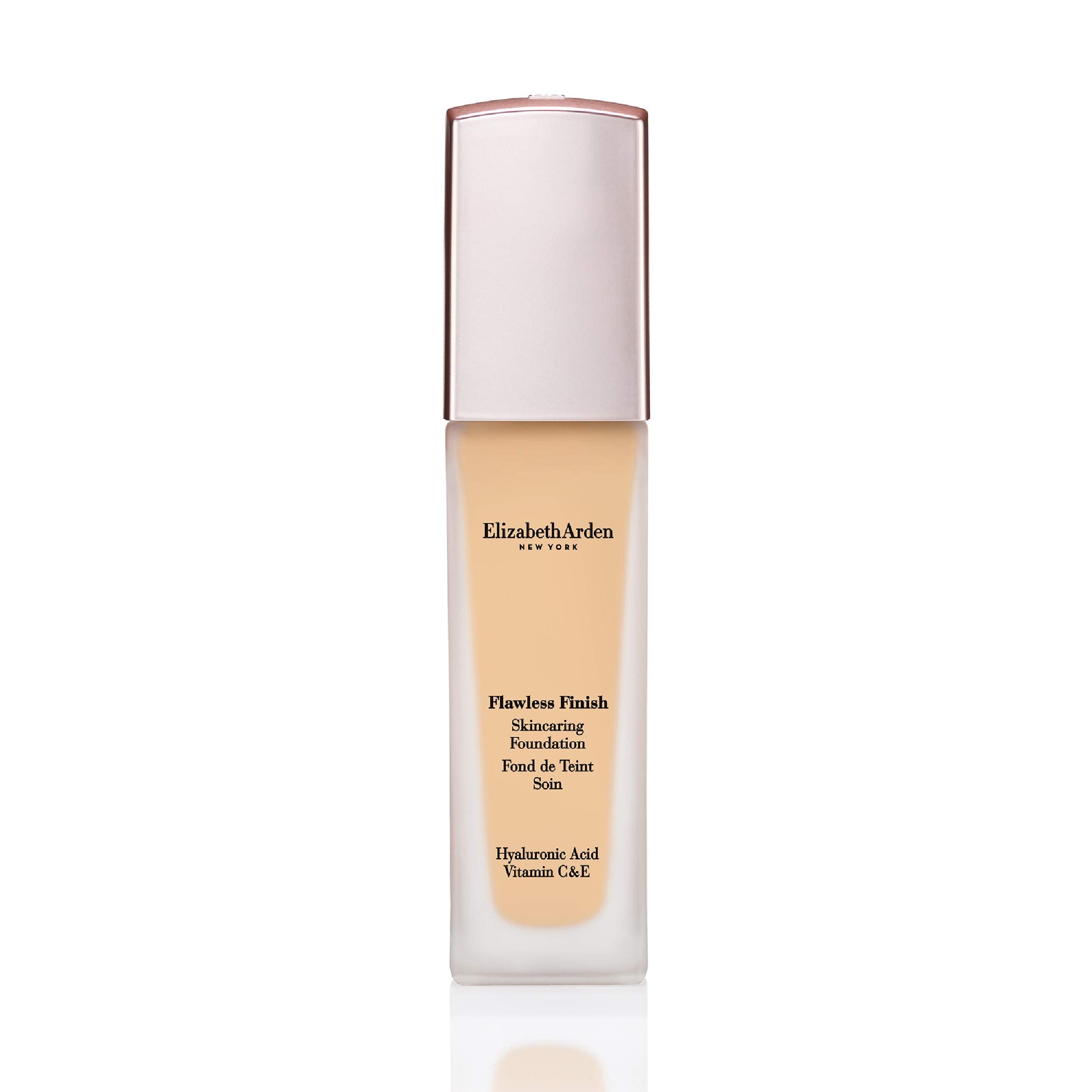 Elizabeth Arden Flawless Finish Liquid Foundation with Hyaluronic Acid, Vitamin C & E, Buildable Coverage, 230N (Light skin with