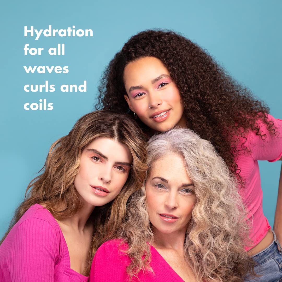Umberto Giannini Thirsty Curls Curl Hydrating Shampoo - for Dry & Dehydrated Curls 8.4 fl Oz