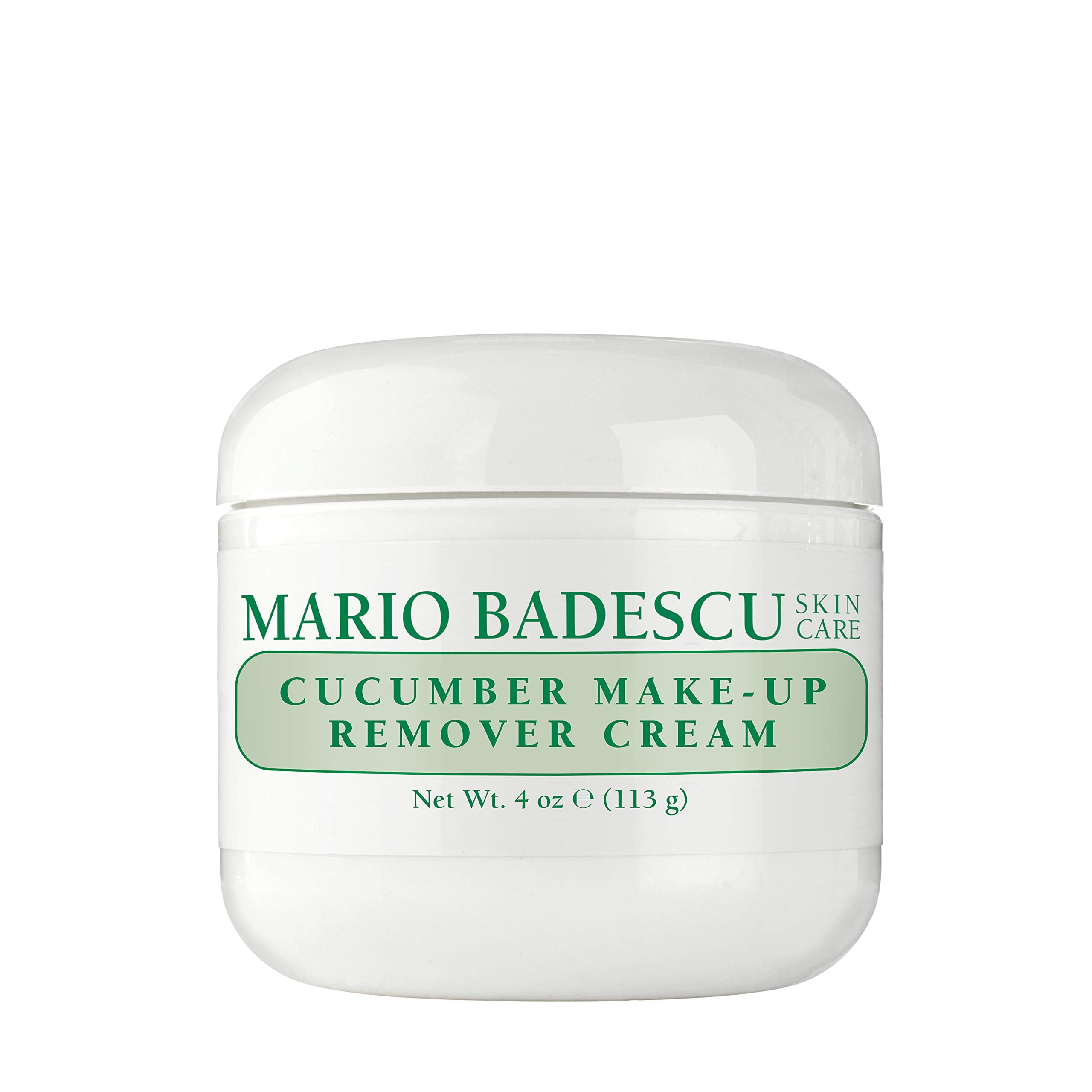 Mario Badescu Cucumber Makeup Remover Cream With Non-Greasy Formula - Emollient Cold Cream Makeup Remover For Heavy And Waterpro