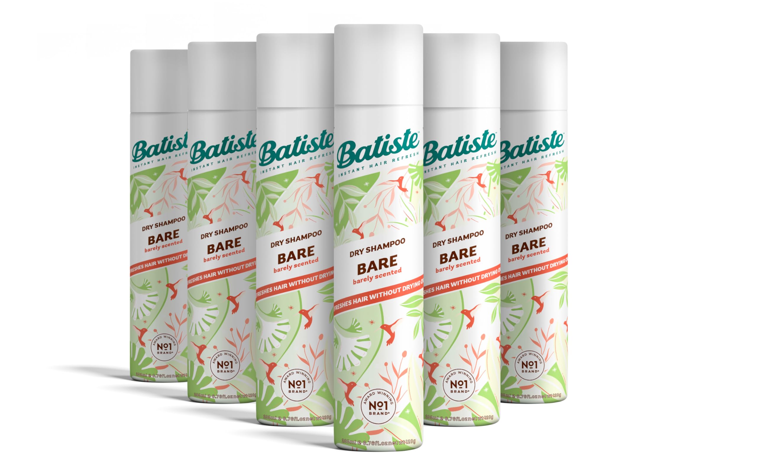 Batiste Dry Shampoo, Bare Fragrance, 4.23 OZ.- Packaging May Vary