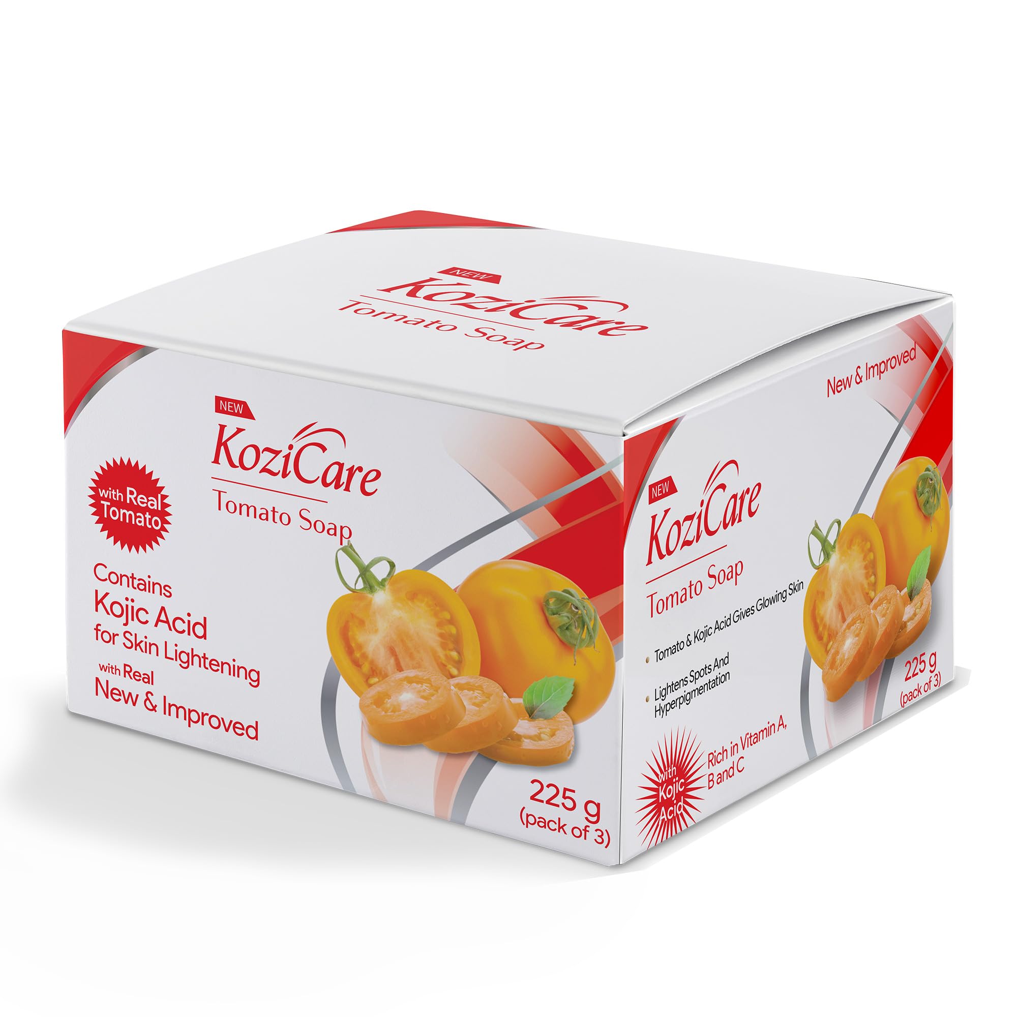 Kozicare Kojic Acid Soap & Glutathione Soap | Tomato Soap | Ghar Ka Soap | Body Tan Removal Soap | Bath Soap For Men & Women | R