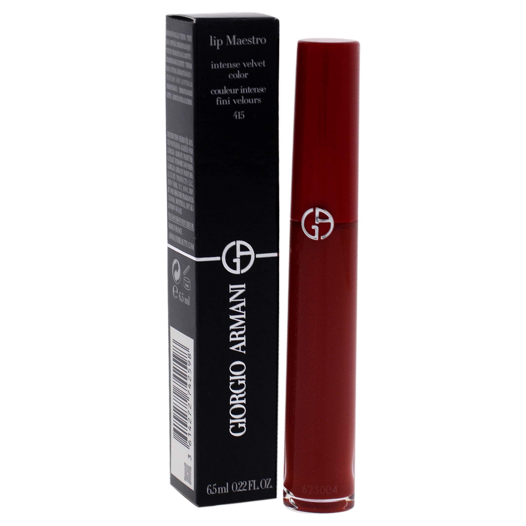 Giorgio Armani Lip Maestro Liquid Lipstick - 415 Redwood, 0.22 oz, Model 8000537