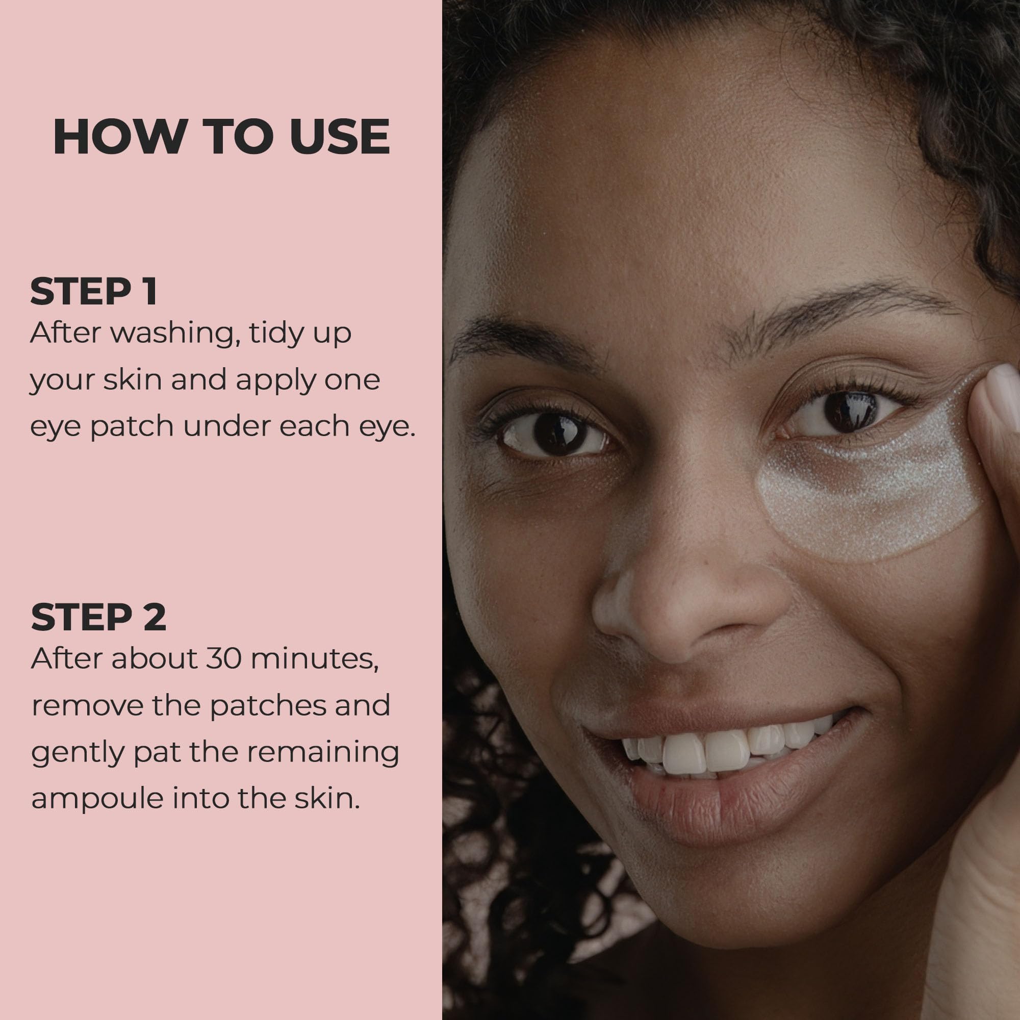 MDP+ PEPTIDE 9 VEGAN AQUA ESSENCE TENSION EYE PATCH, Niacinamide, eye mask 3.38 oz/1.6gx60ea,Hyaluronic Acid, Wrinkle Care, Unde