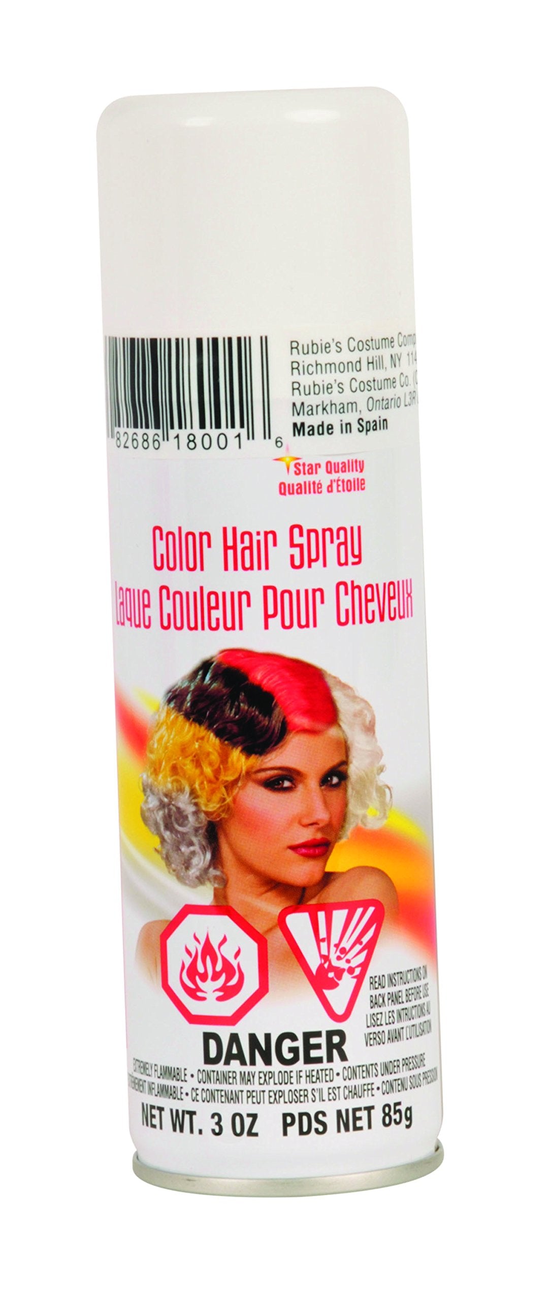 Rubie's Color Hairspray, White