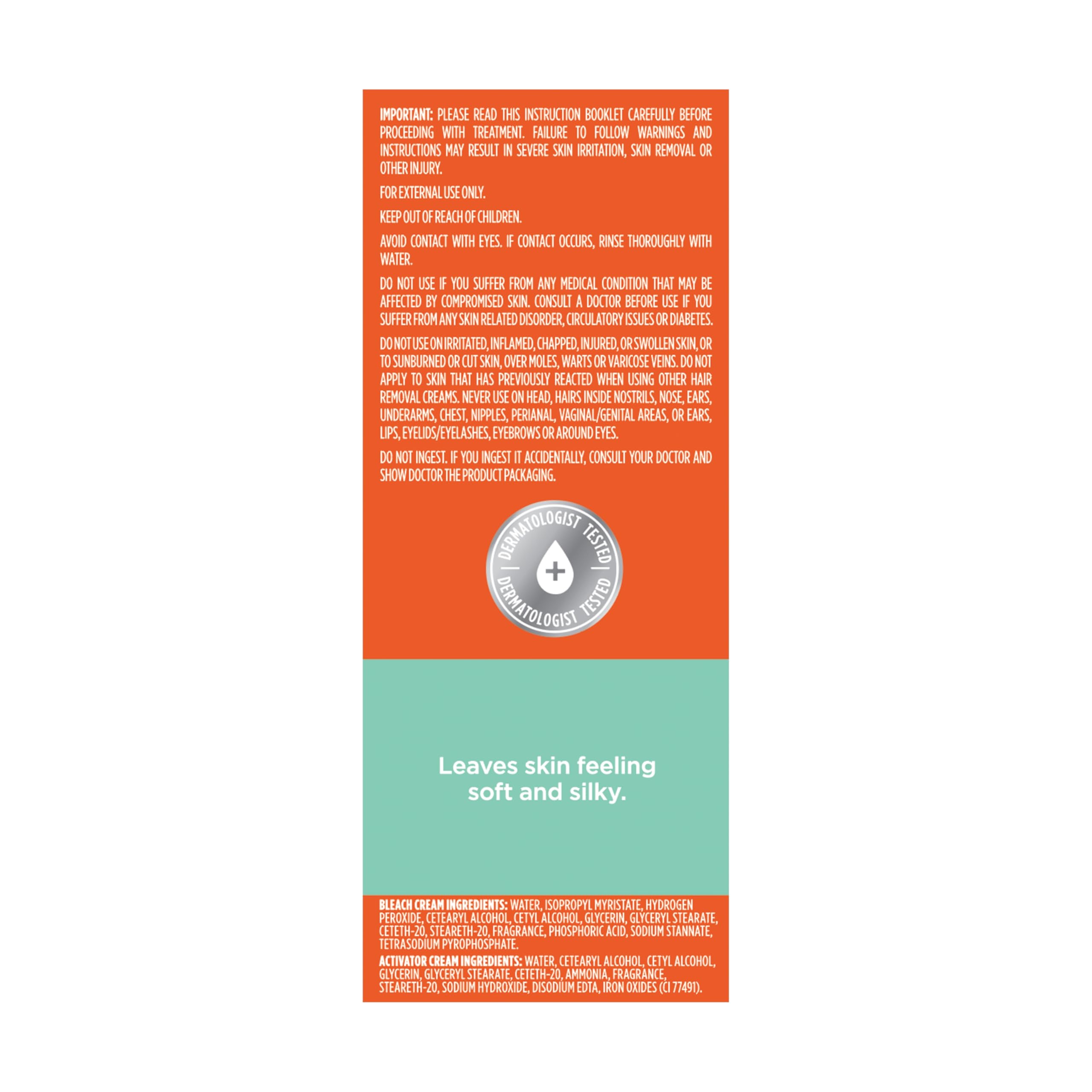 Sally Hansen Extra Strength Creme Bleach Kit, Pack of 2, Effective Hair Removal Solution