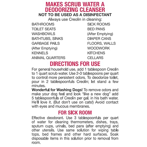 Creolin Deodorizing Multi-Purpose Cleanser, 8 Ounces