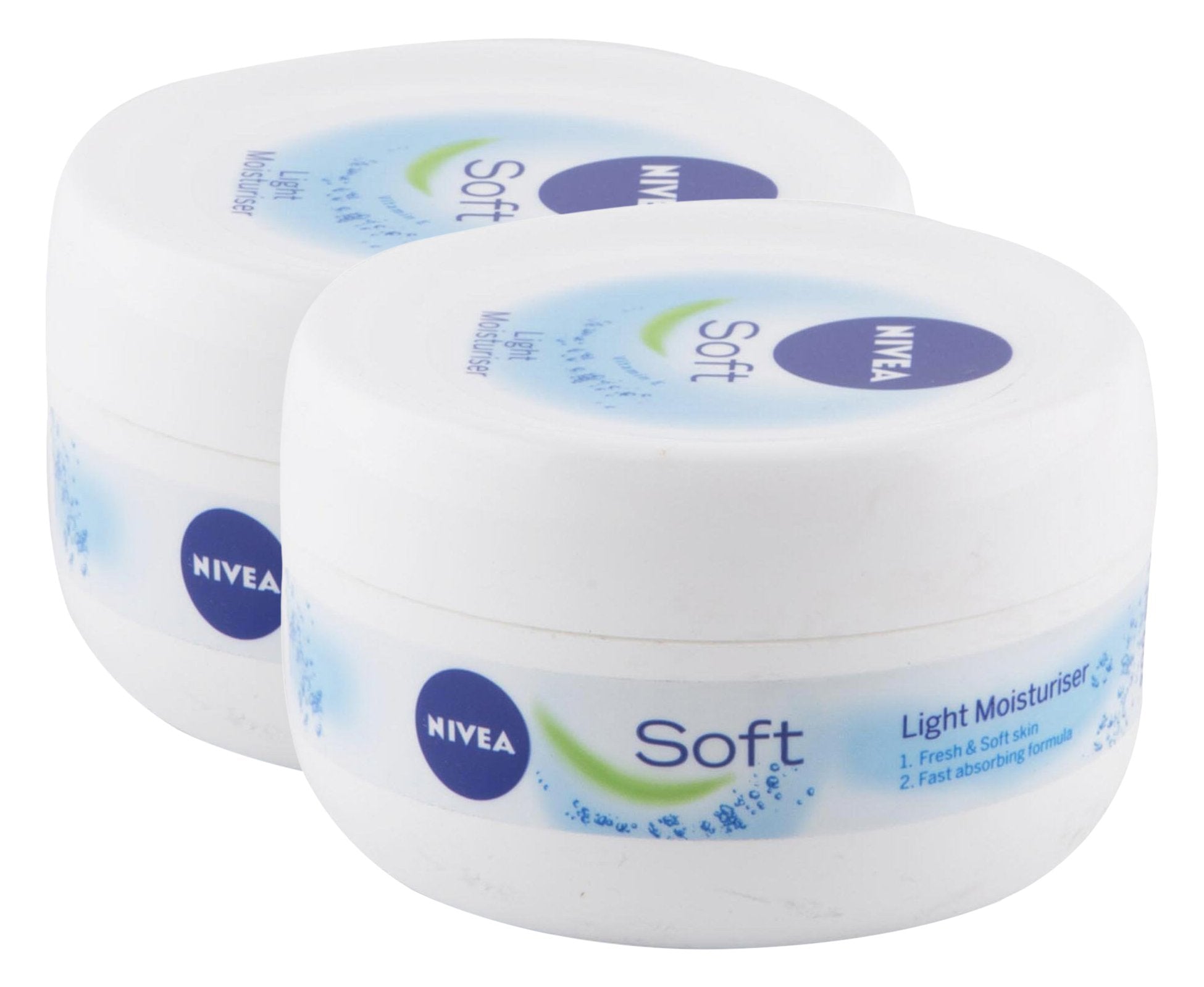 Nivea Big Bazaar Combo - Light Moisturizer Soft Cream, 200Ml (Pack Of 2) Promo Pack