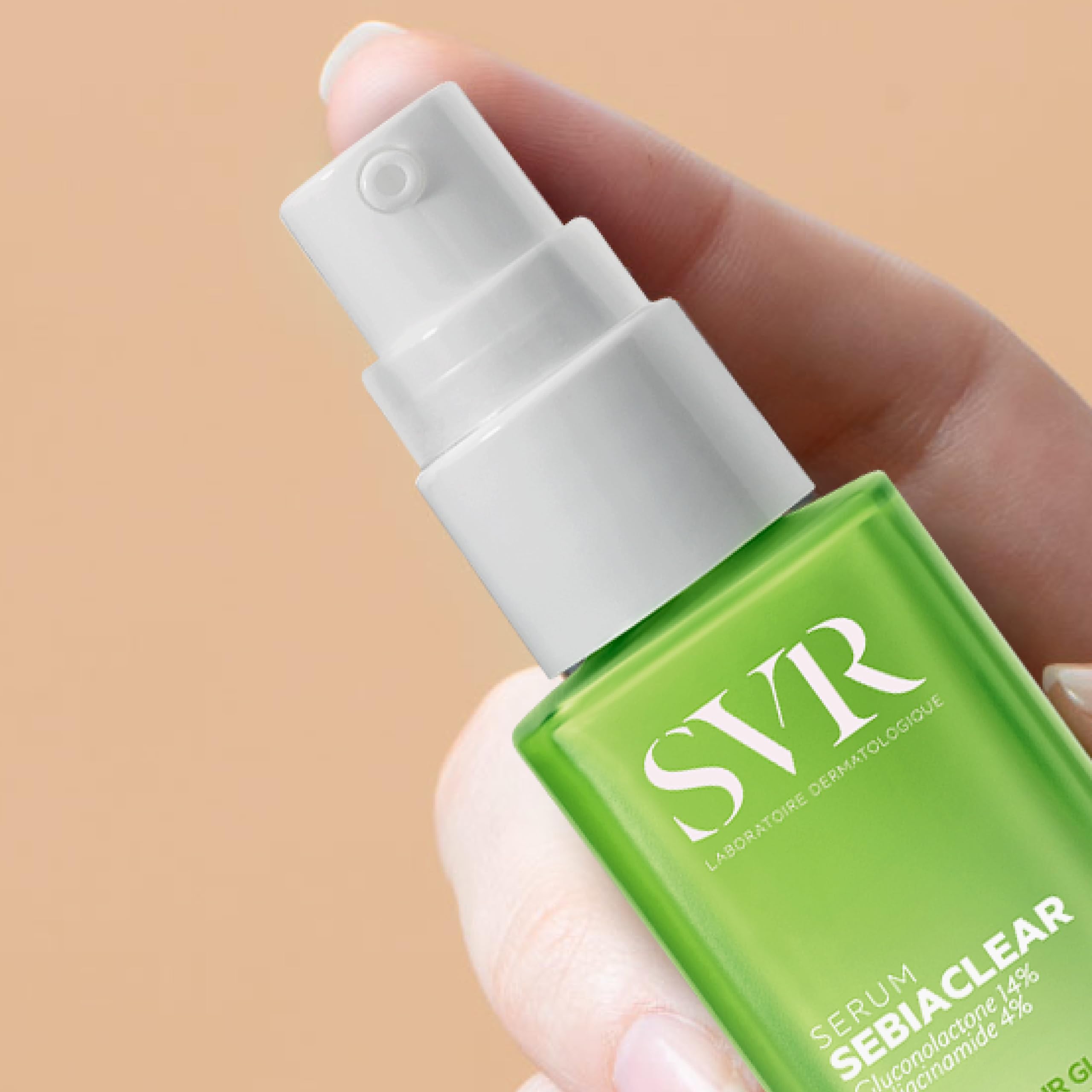 SVR Sebiaclear Face Serum - Reduces the Appearance of Fine Lines, Wrinkles, Helps Control Breakouts & Unclog Pores - With Niacin