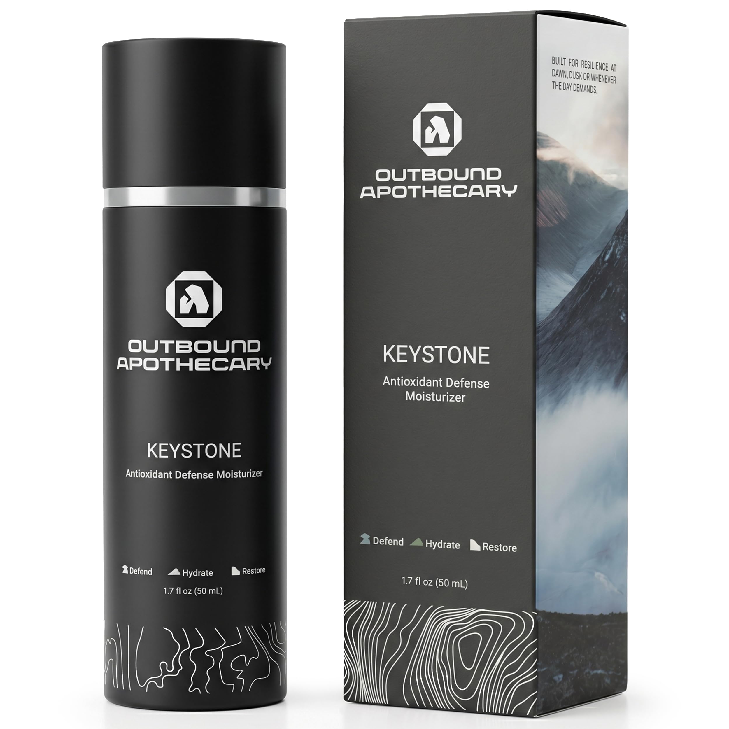 Mens Face Moisturizer with Resveratrol, CoQ10, Vitamin C & Hyaluronic Acid