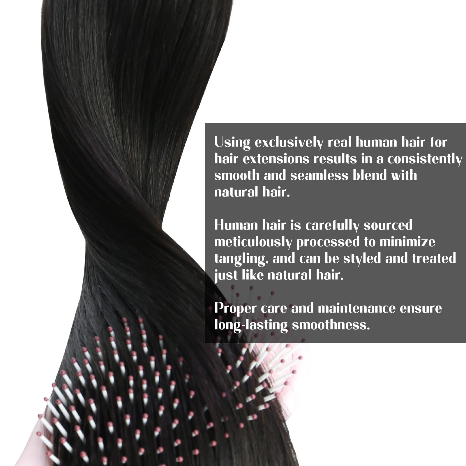 Sunny Black Hair Extensions Real Human Hair Weft Natural Black Sew In Hair Extensions Black Weft Hair Extensions Black Sew In Hu