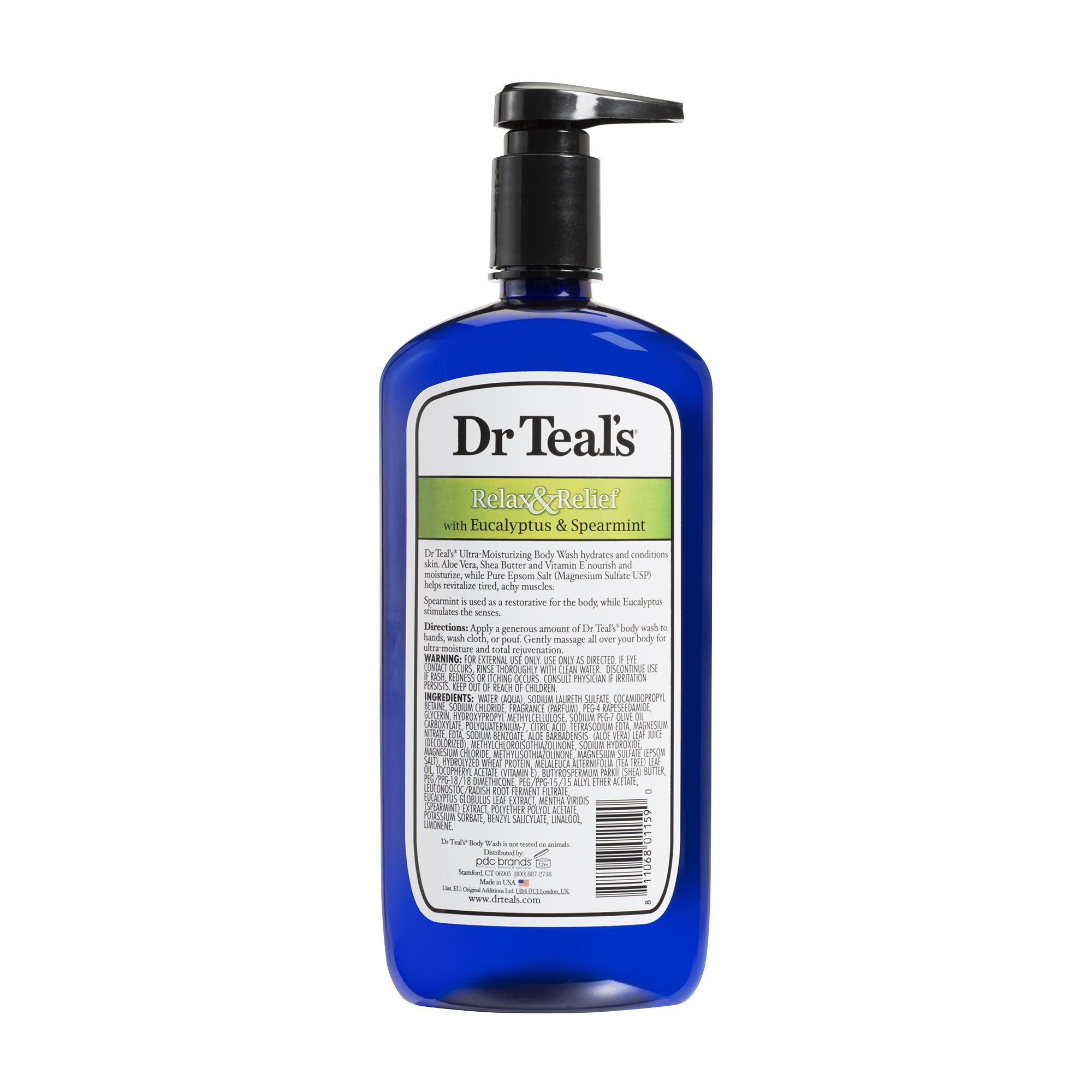 Dr Teal's Body Wash Gift Set - 3 Bottles, 24 oz Each - Soothe & Sleep, Glow & Radiance, Relax & Relief Scents with Essential Oils
