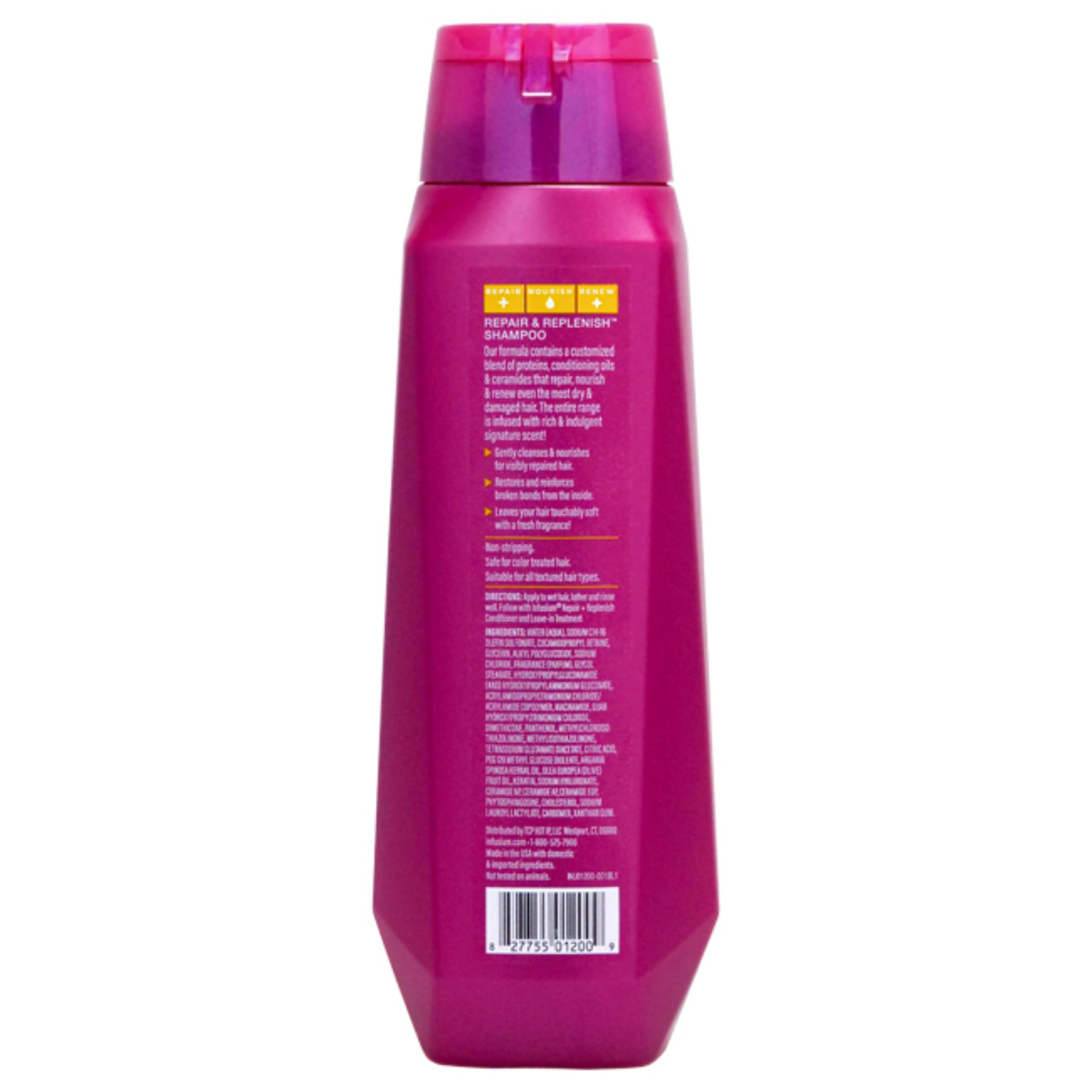 Infusium Moisturize & Replenish Shampoo, 13.5 Ounce