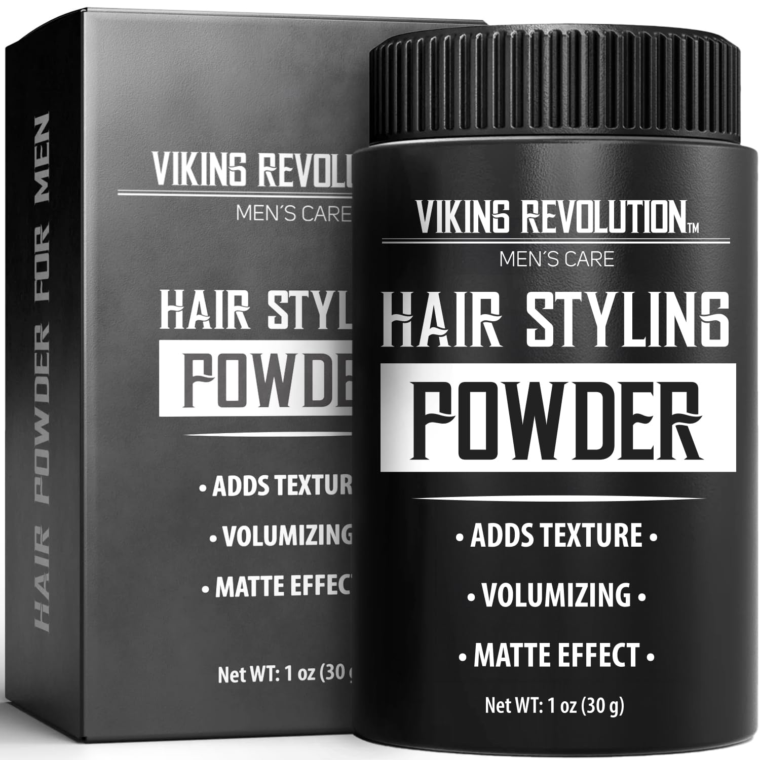 Viking Revolution Hair Styling Powder for Men - Hair Powder for Men Easy to Apply Hair Texture Powder for Men Mattifying and Vol