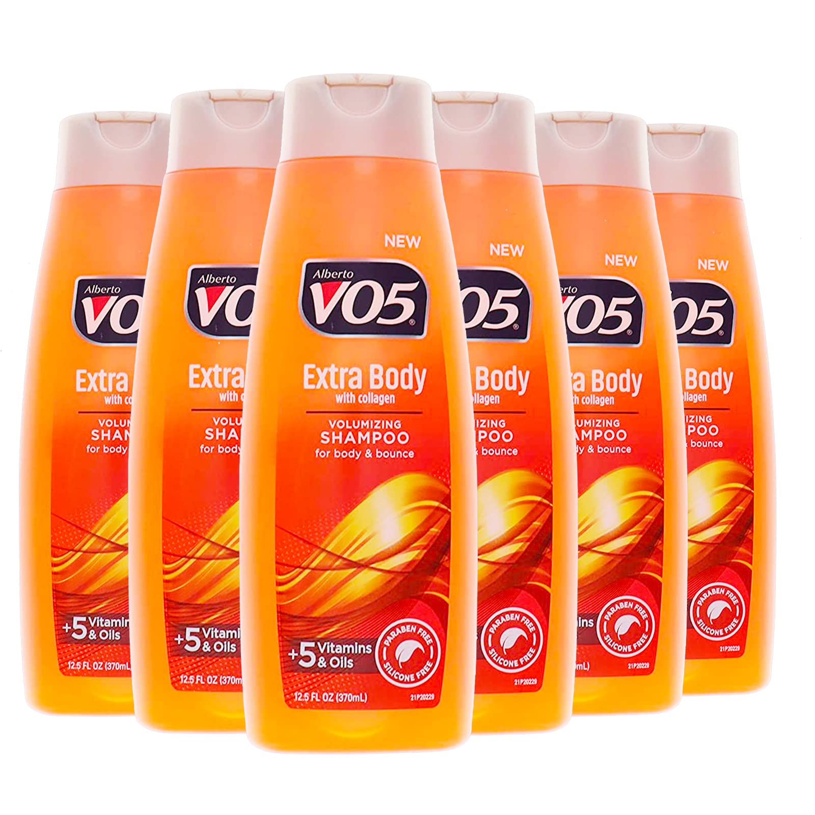 Alberto Vo5 Extra Body Shampoo, 15 Oz. (Pack of 6)