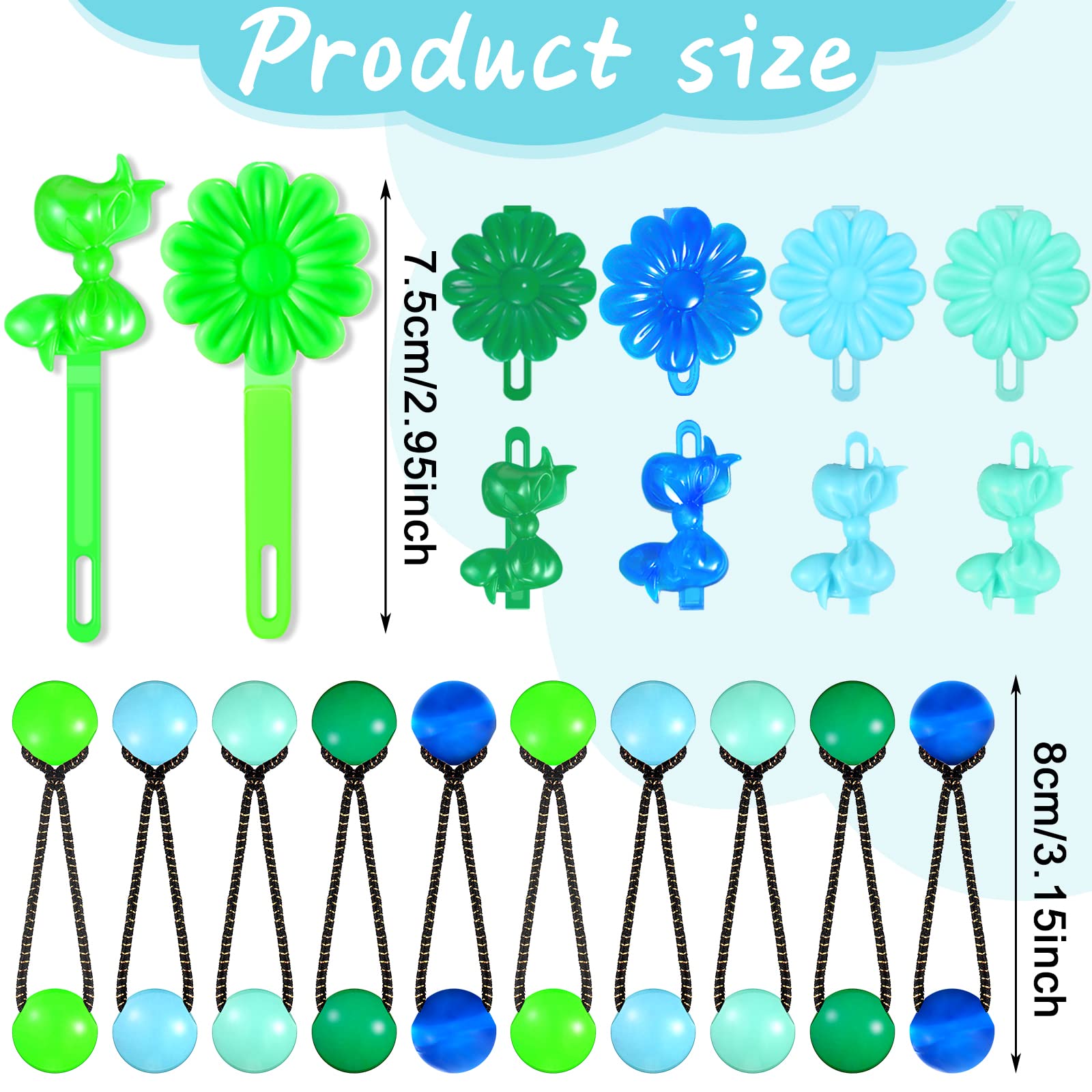 100 Pcs Self Hinge Barrettes, Hair Knockers, Plastic Barrettes With 80S 90S Flower Bow Cartoon Design For Baby Girls And Toddler