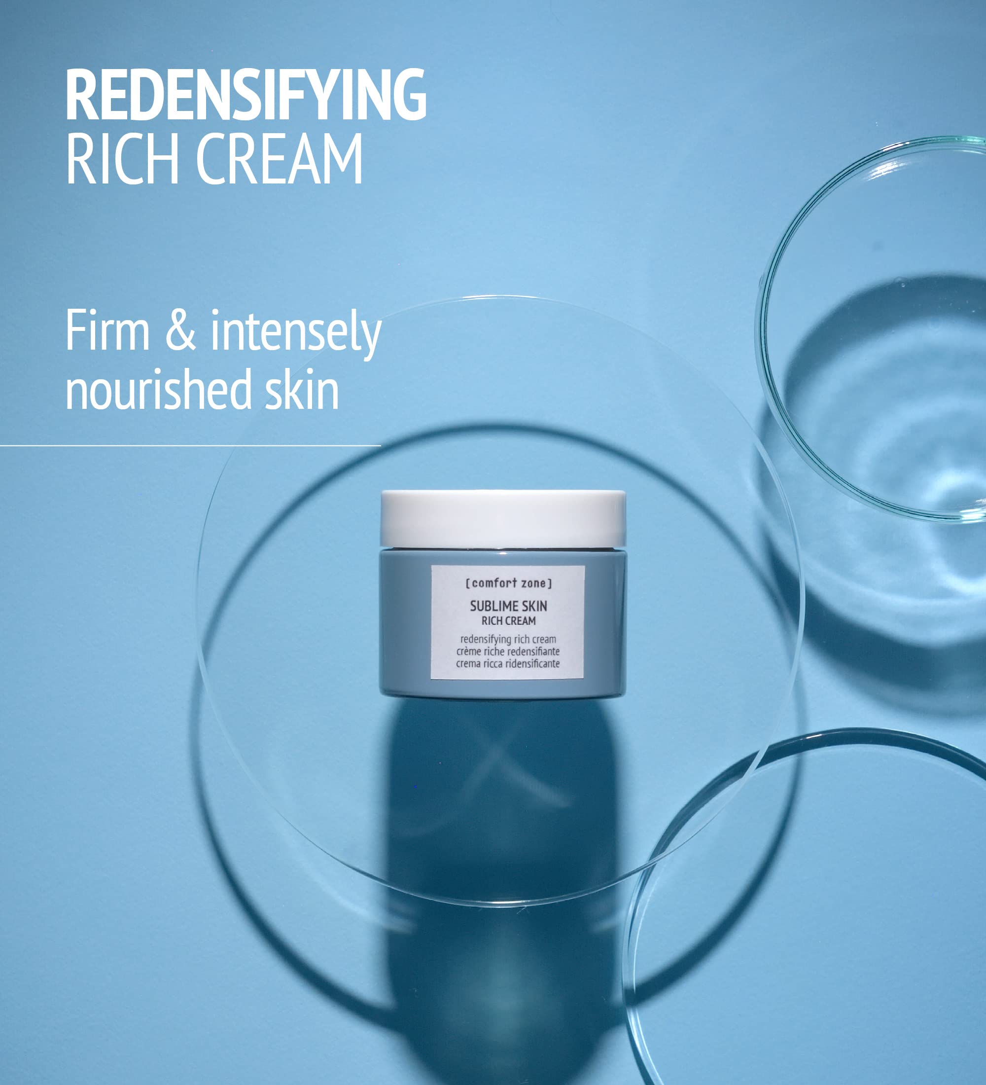 [ comfort zone] Sublime Skin Cream | Nourishing Face Cream To Hydrate, Replump, Tone, And Firm For Normal To Dry Skin, 1.01 Oz.