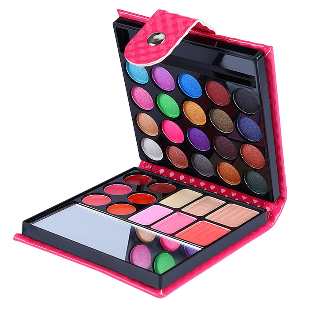 Phantomsky 32 Colors Eyeshadow Palette Makeup Contouring Kit Combination With Lipgloss, Blusher And Concealer #1 - Perfect For P