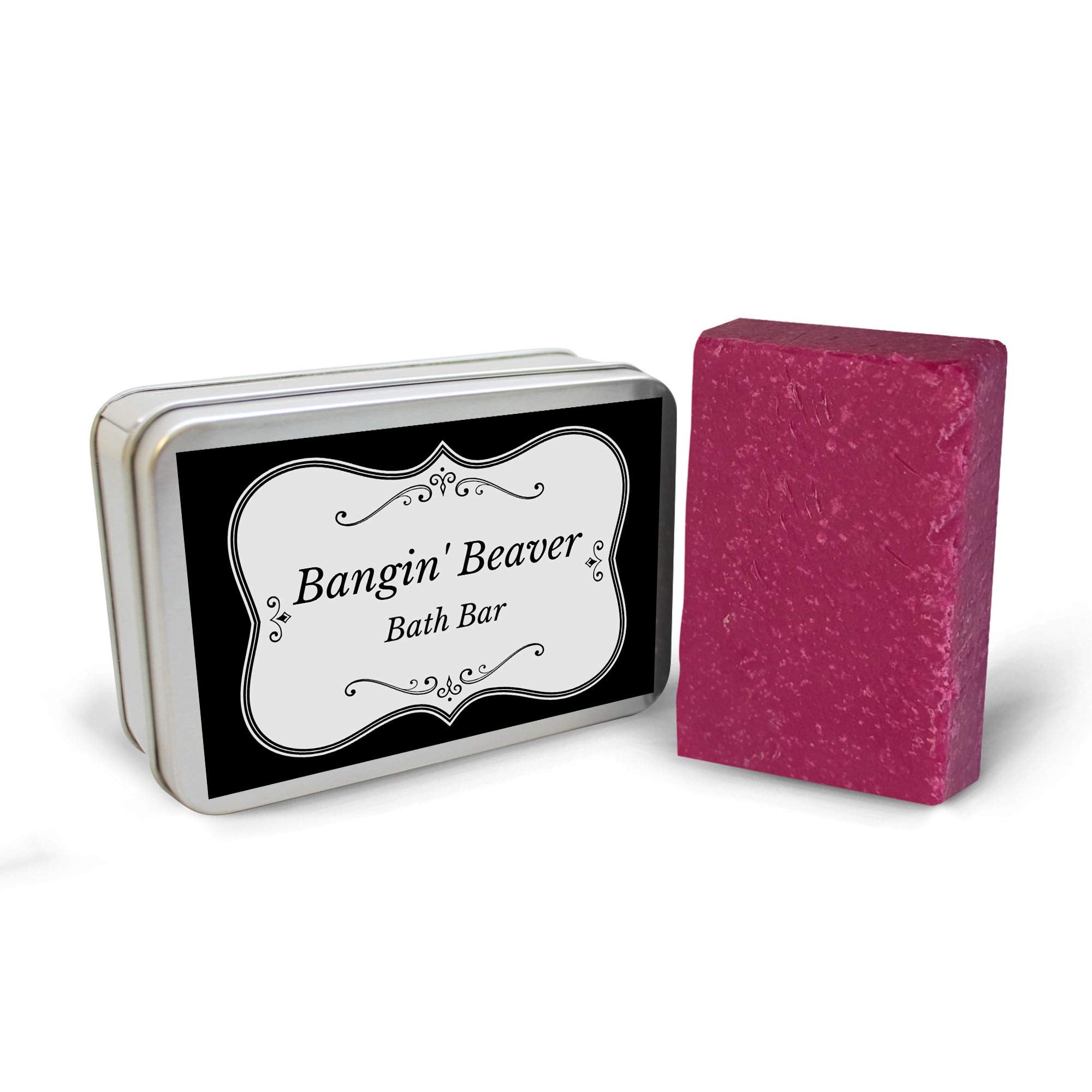 Banging Beaver Bath Bar - Luxury Bath Soap For Women - Handmade Novelty Soap, Pink, Made In The Usa