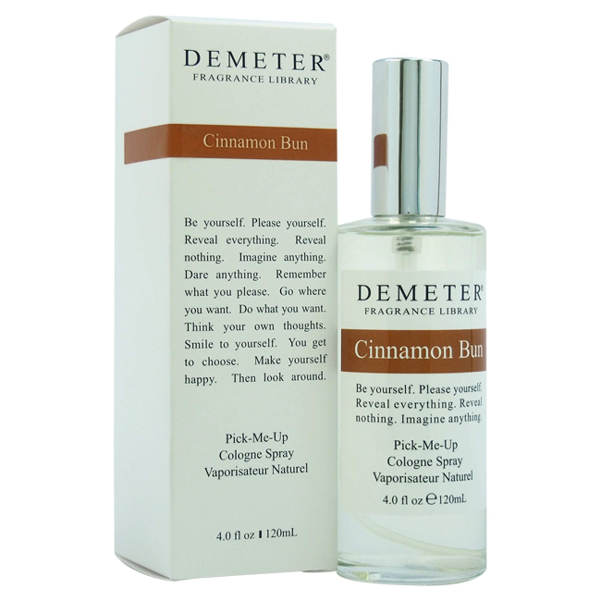 Demeter Cinnamon Bun Cologne Spray For Women, 4 Ounce
