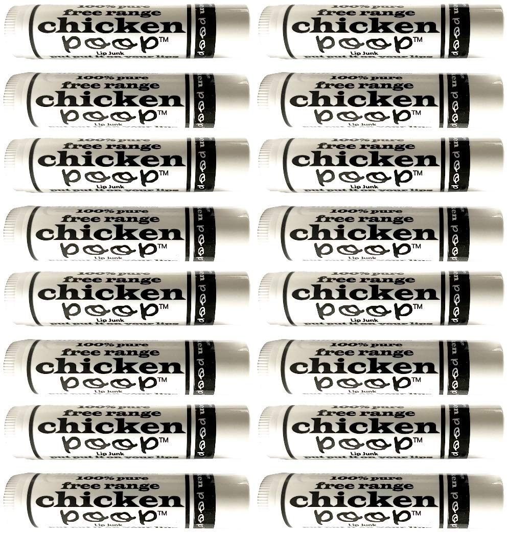 Simone Chickenbone Chicken Poop Lip Junk (16 Pack)