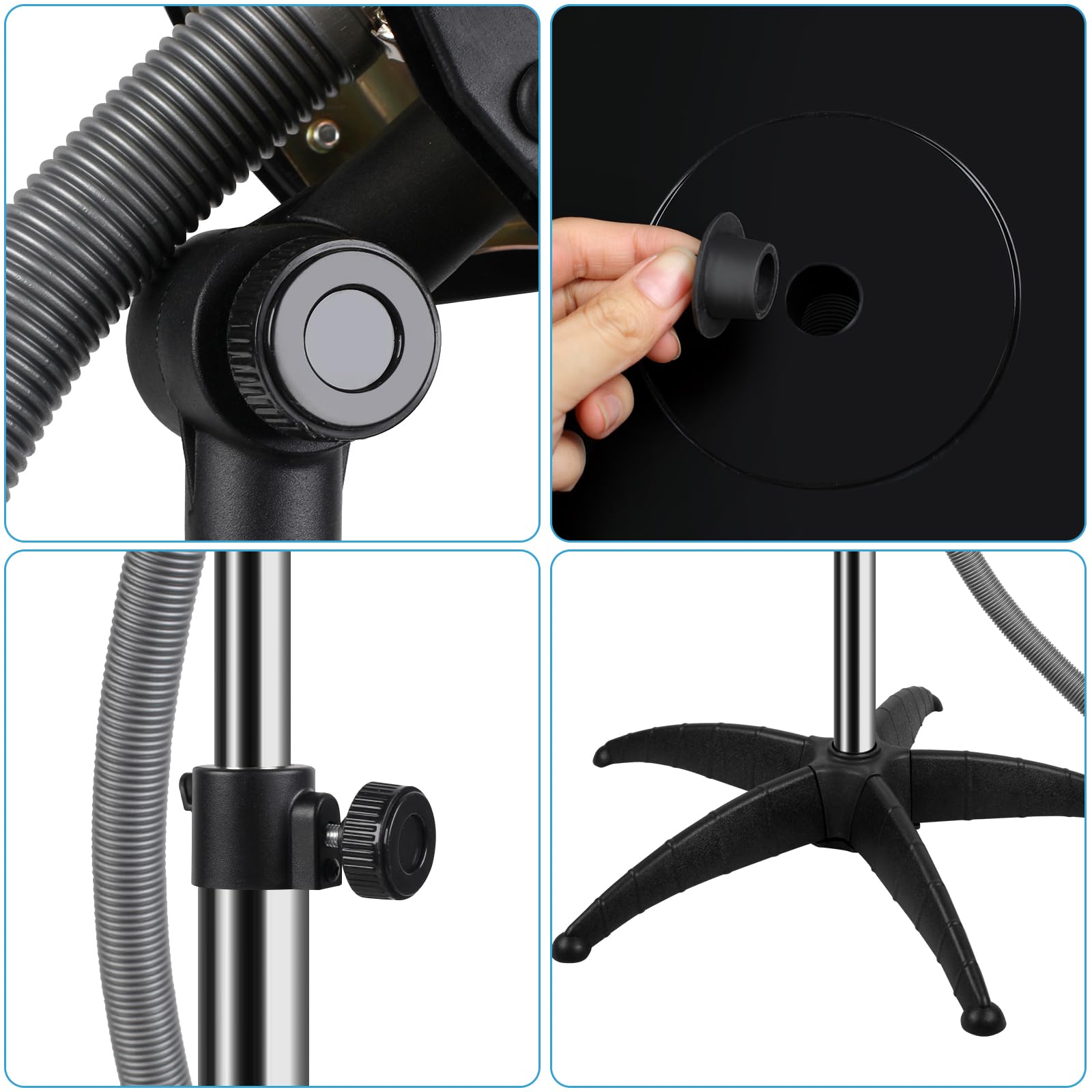 Portable Shampoo Bowl, Salon Deep Shampoo Basin Sink Hair With Drain Hose, Height & Angle Adjustable Washing Bowl For For Home S